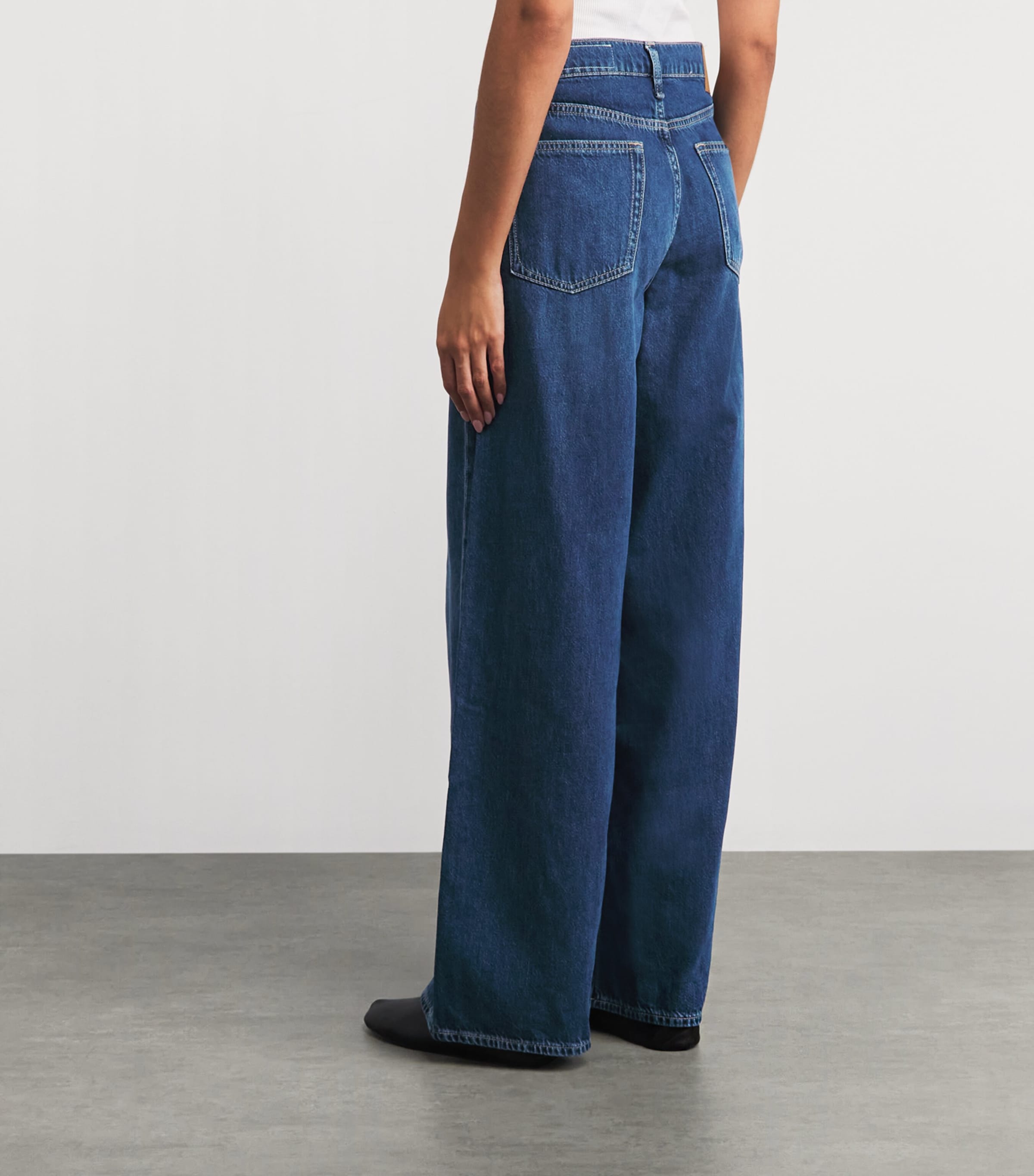 Rag & Bone Womens Sofie Wide-Leg Jeans Emerson Image 5