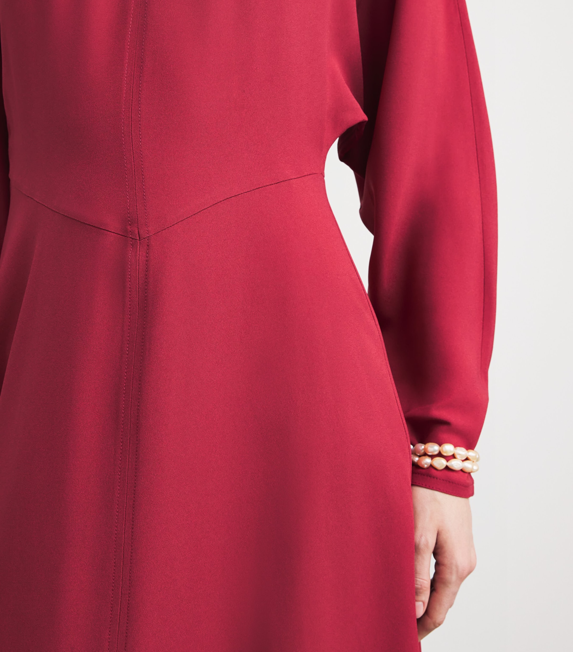 Crepe Hills Midi Dress MULBERRY Image 4