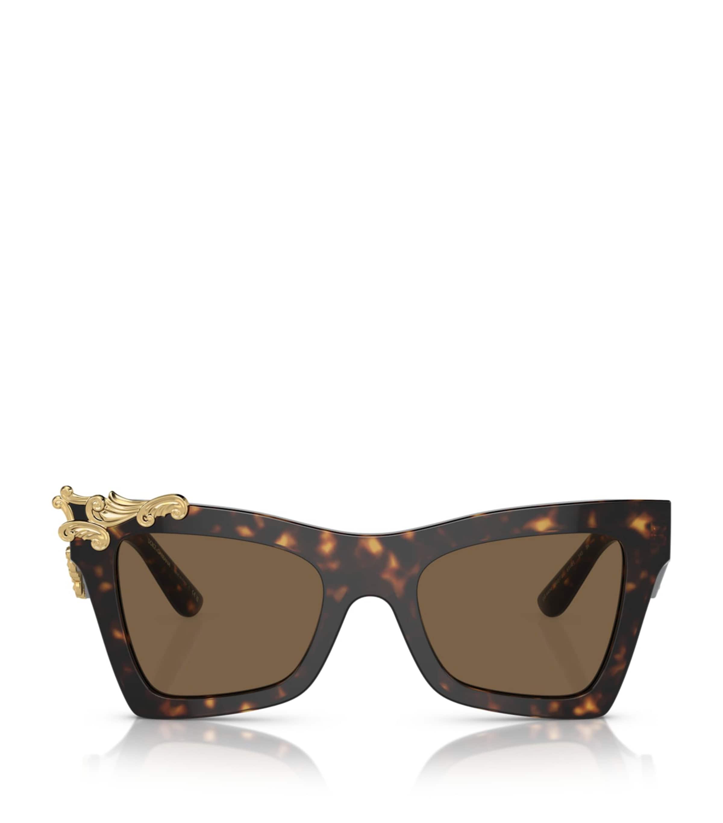 Dolce & Gabbana Acetate 0dg4434 Sunglasses In Brown