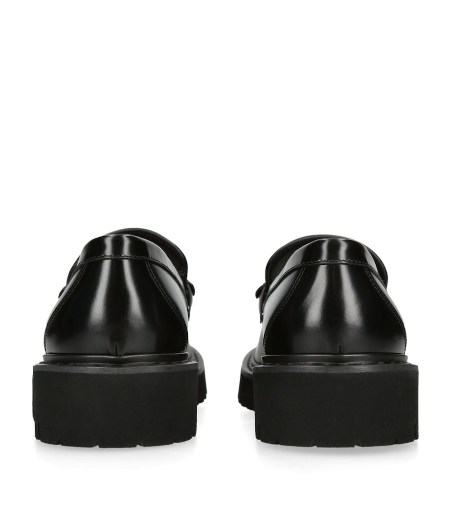 Valentino Garavani Leather VLogo Signature Loafers Blk/other Image 2
