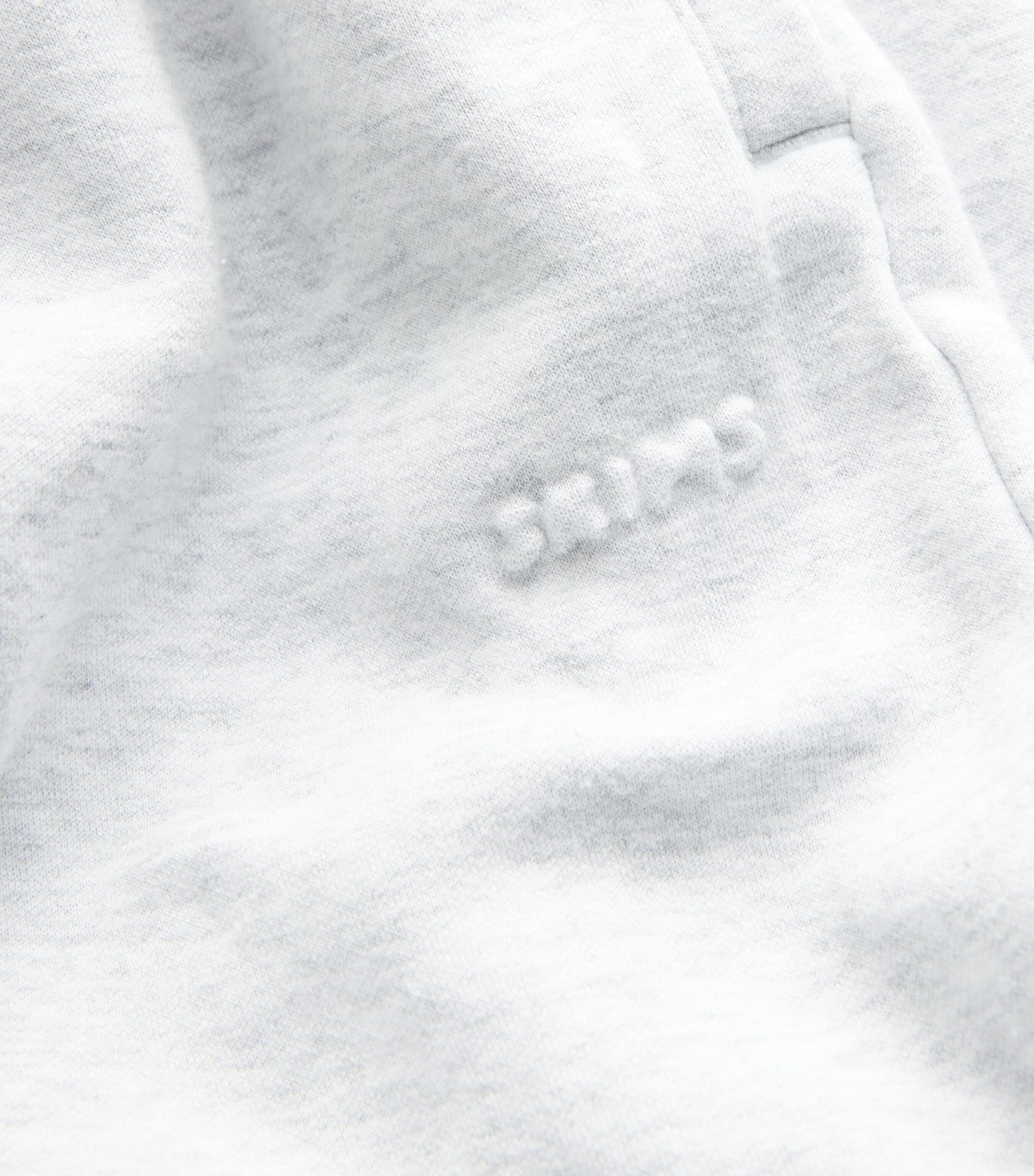 Cotton-Blend Fleece Straight Sweatpants LIGHT HEATHER GREY Image 5