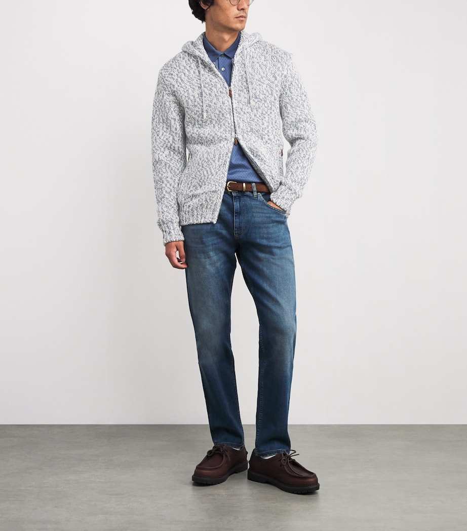 Hooded Zip-Up Sweater ZUCCHERO Image 2