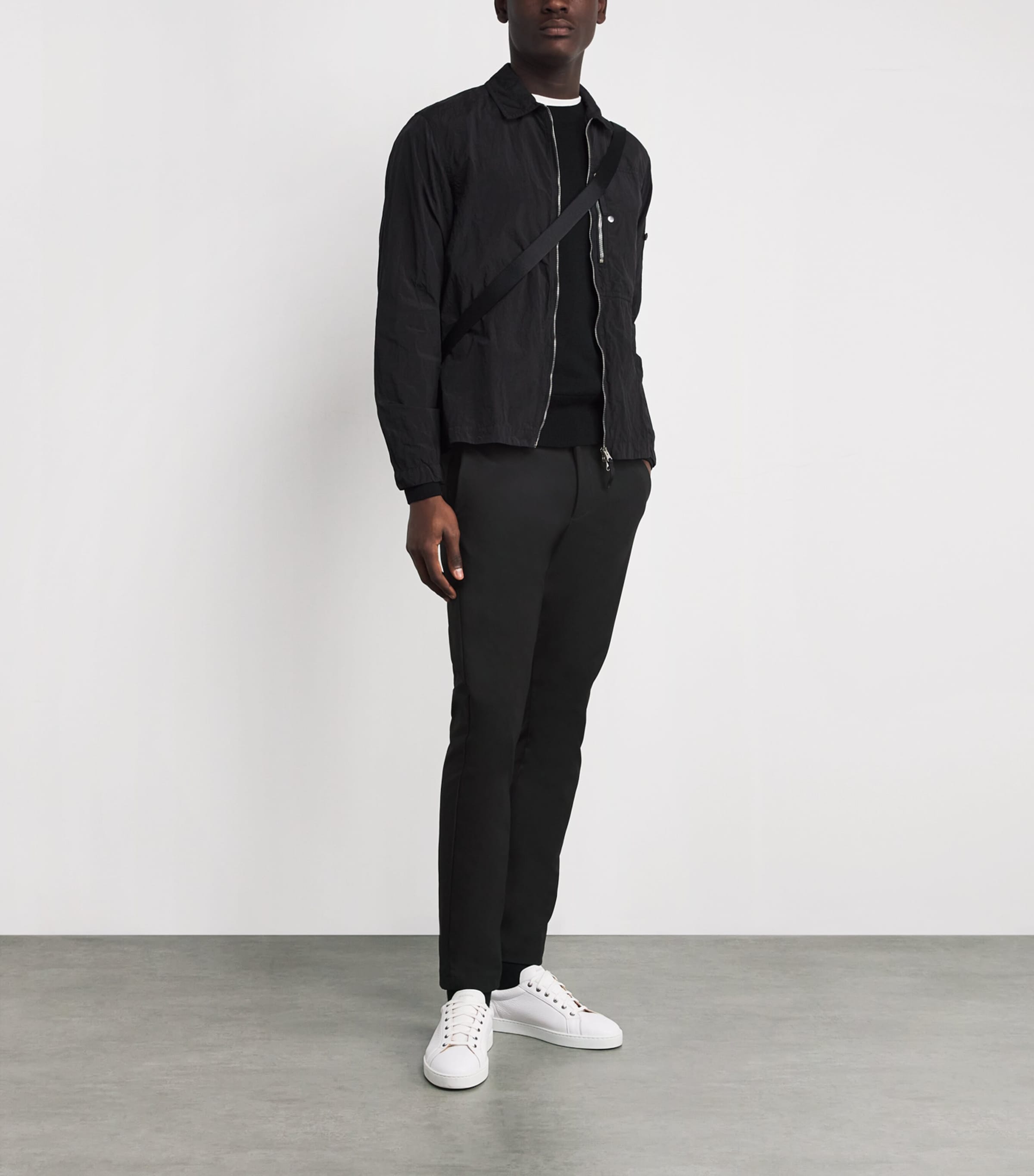 High-Stretch Commuter Trousers 001BLACK Image 2