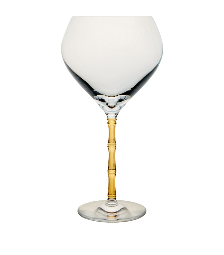 La Doublej Set of 2 Bamboo Martini Glasses Amber Image 2