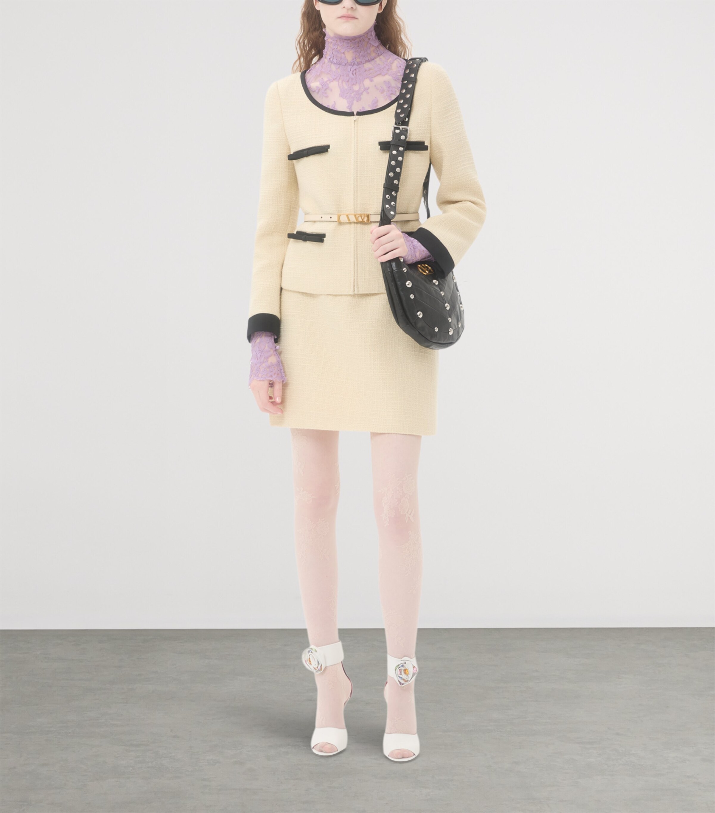 Wool-Blend Mini Skirt DNG Image 4