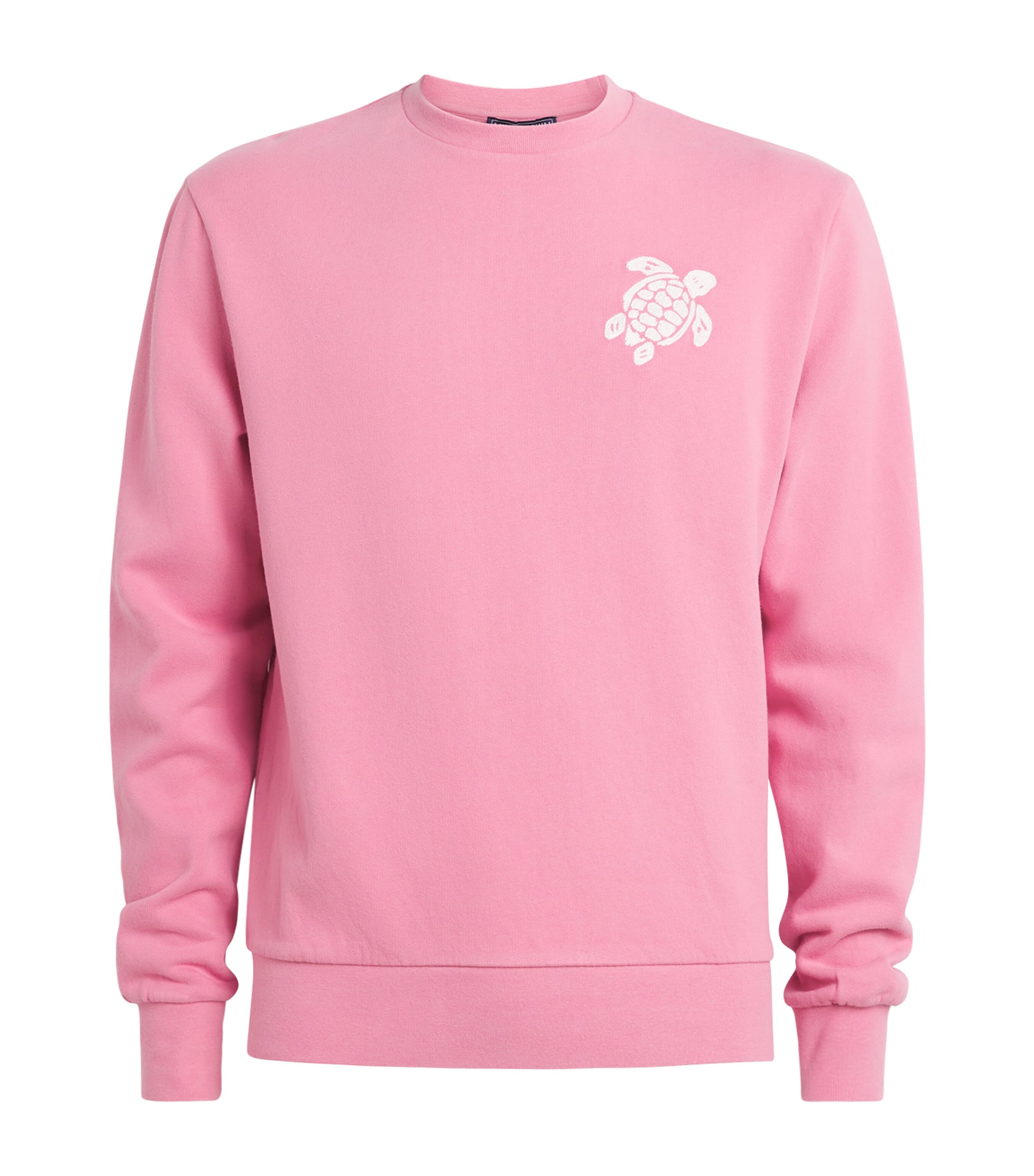 Vilebrequin Mens Embroidered Jorasses Sweatshirt Boudoir Image 1