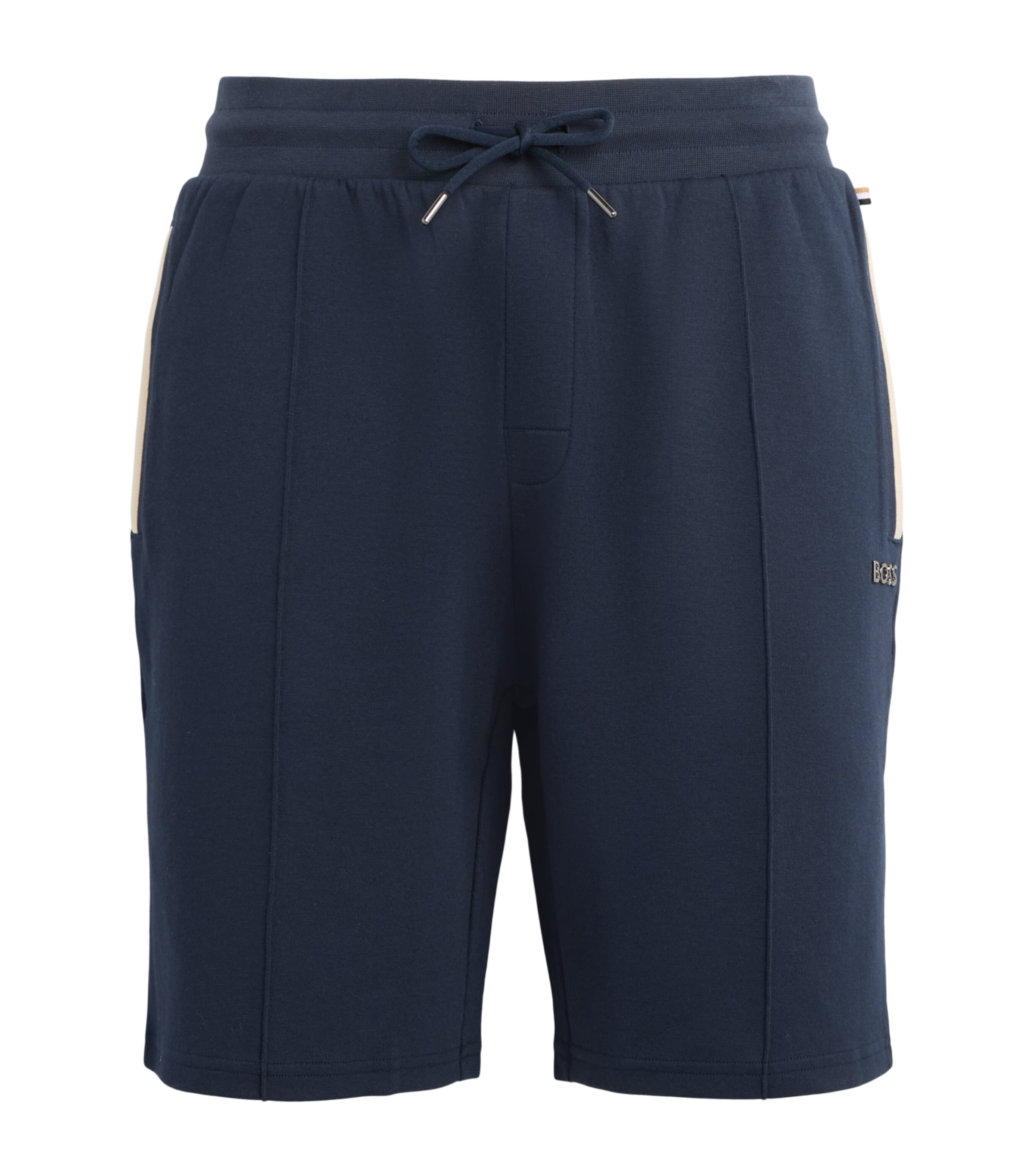 BOSS Mens Sense Sweatshorts Dark Blue Image 1