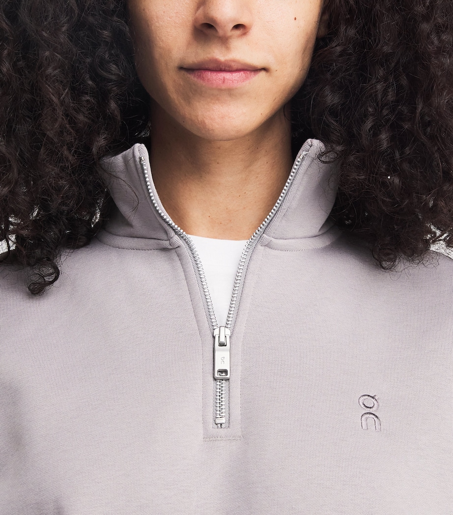 Club Collective 1/4 Zip Sweatshirt ORE Image 6