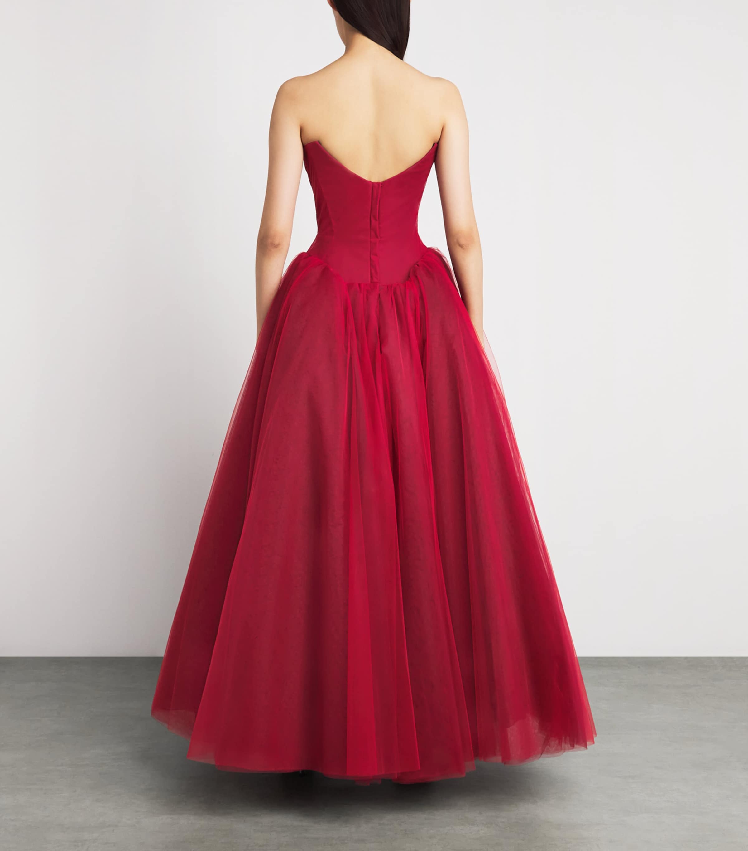 Vivienne Westwood Womens Darling Gown Bordeaux Image 4