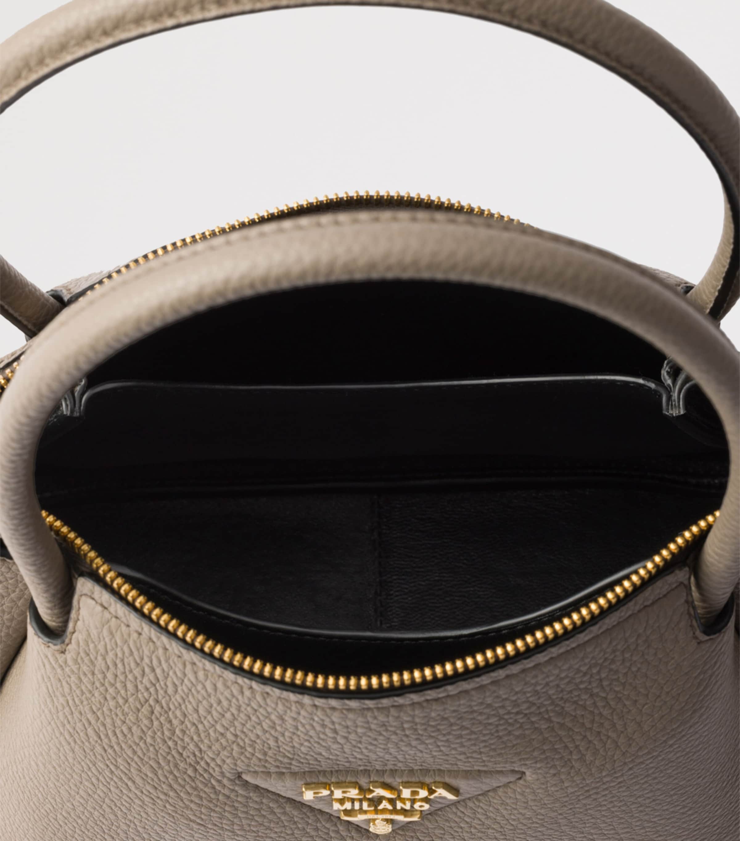 Small Leather Top-Handle Bag F03QH Image 4