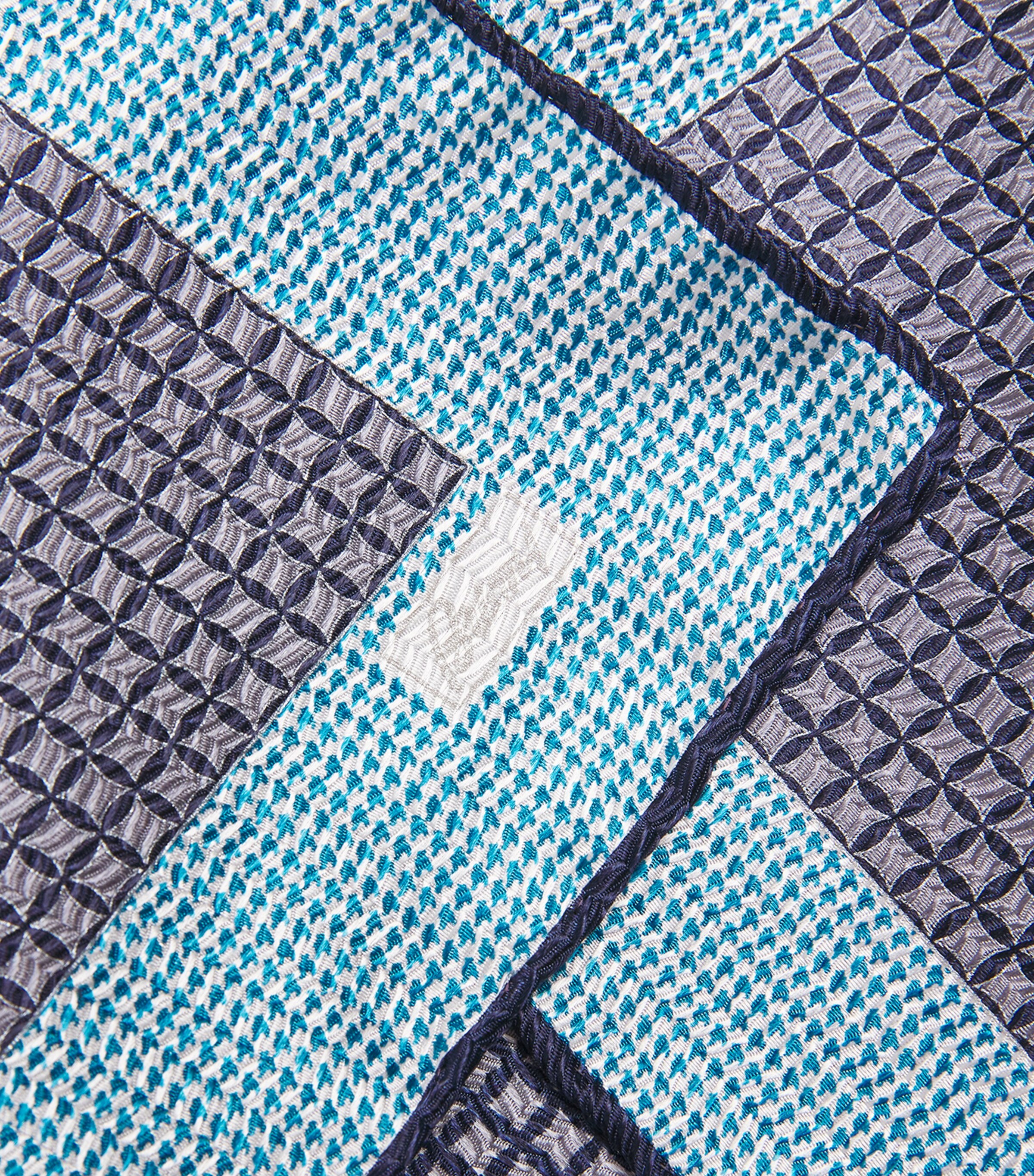 Silk Printed Pocket Square 1240 Image 3