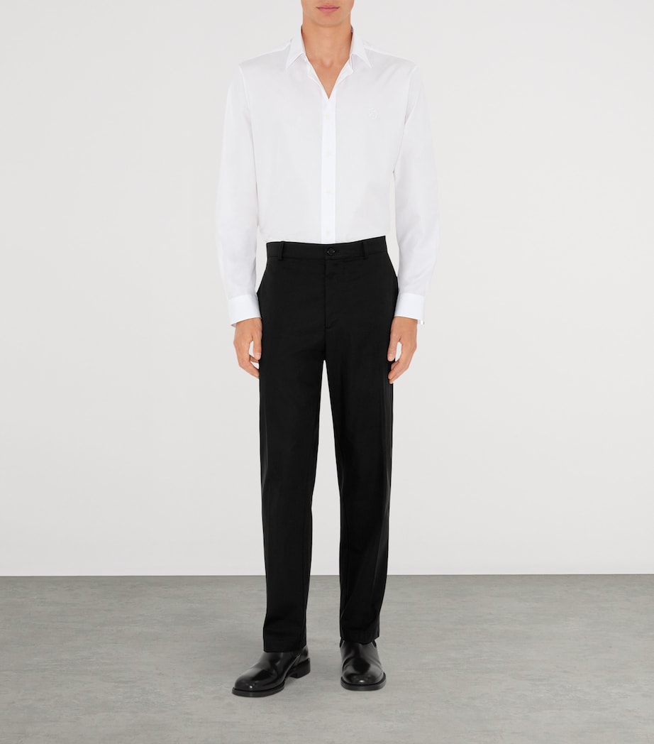 Cotton Chinos BLACK Image 2