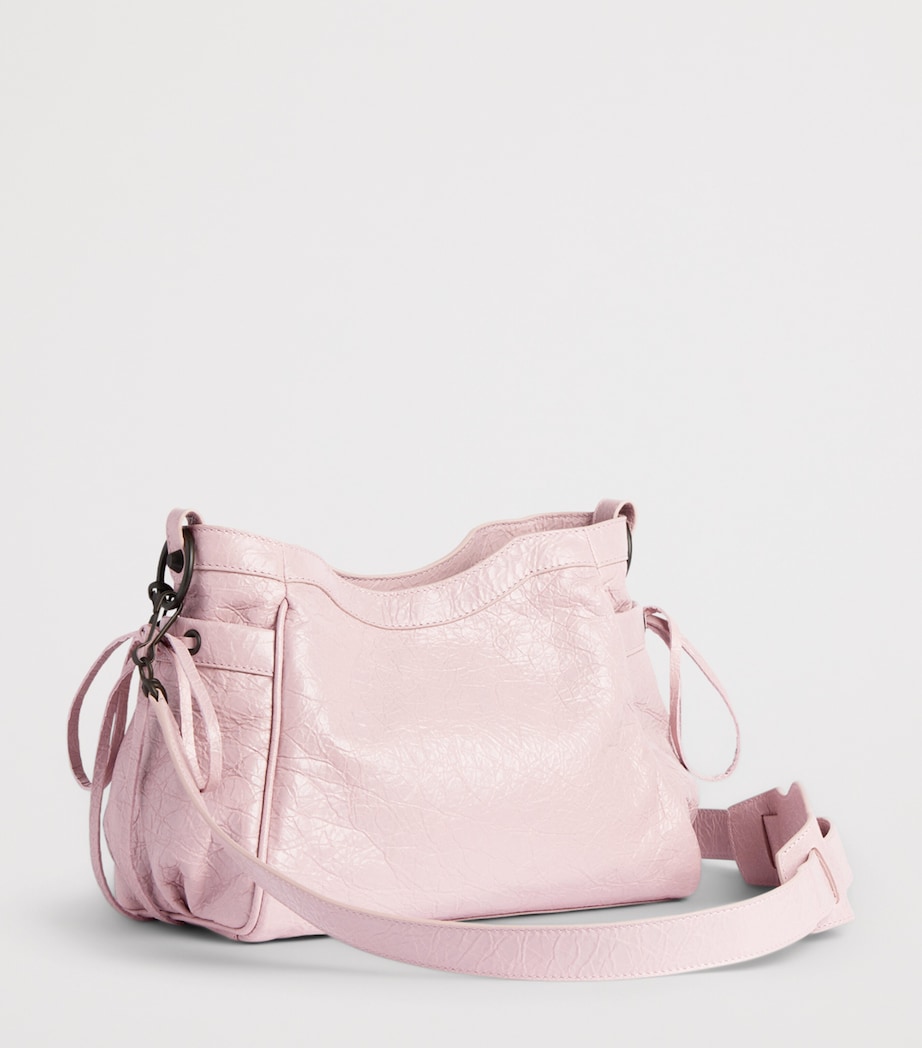 Balenciaga Womens Lambskin Le City Shoulder Bag Image 5
