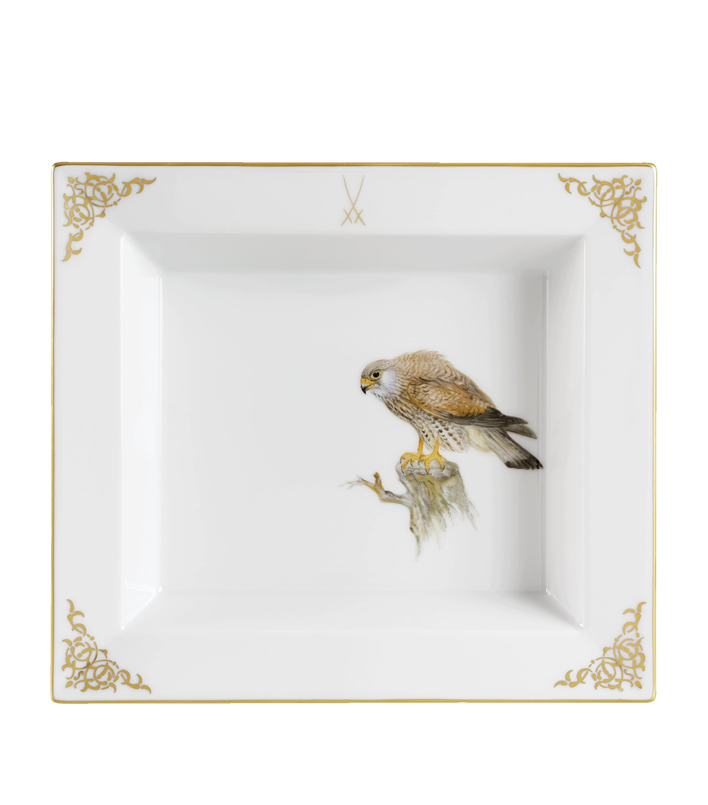Meissen Porcelain Falcon Vide-Poche (21cm) White Image 1