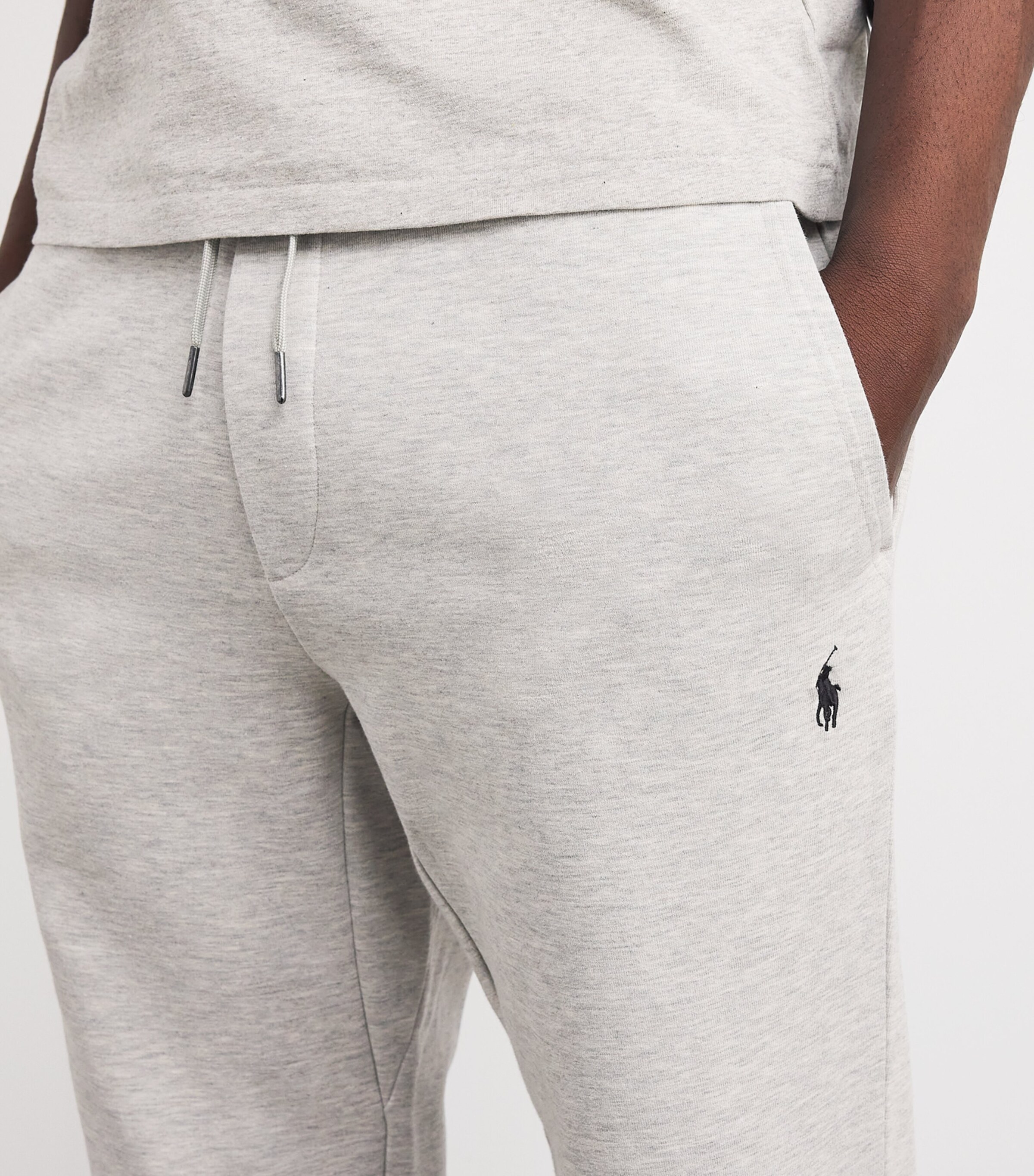 Polo Ralph Lauren Mens Cotton-Blend Sweatpants Lt Sport Heather Image 6
