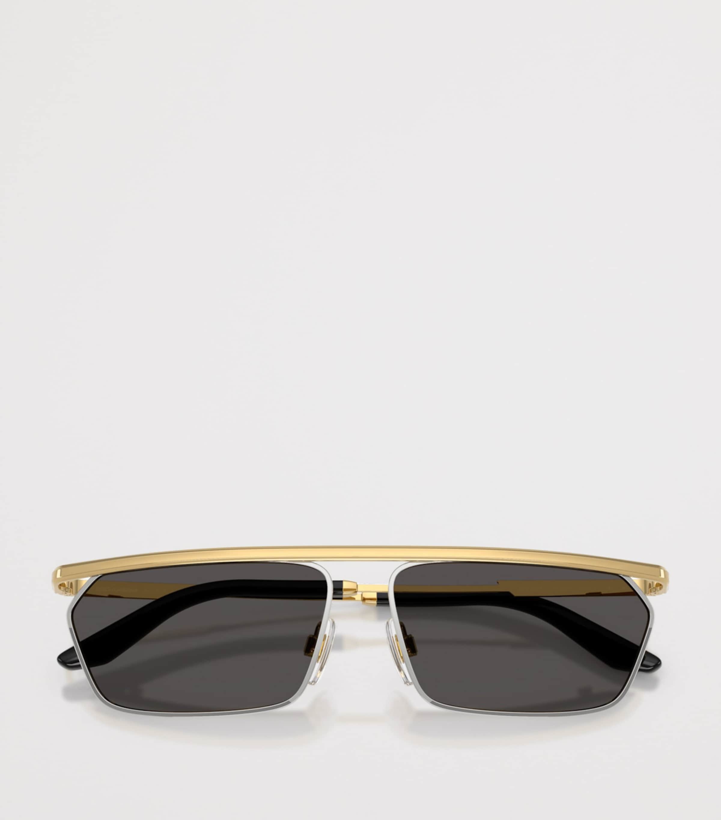 Dolce&Gabbana Metal DG2327 Classic Rectangle Sunglasses Image 5