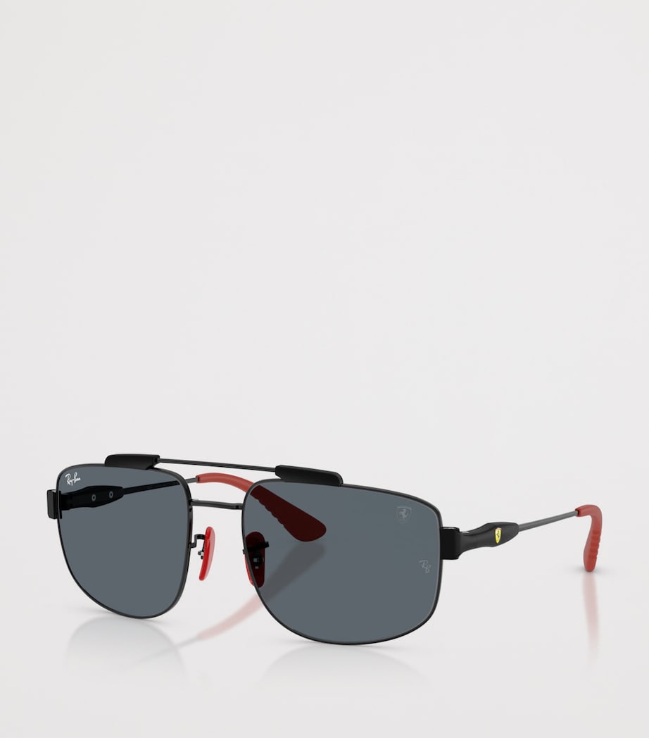 Ray-Ban Scuderia Ferrari Collection Square Sunglasses Black Image 2