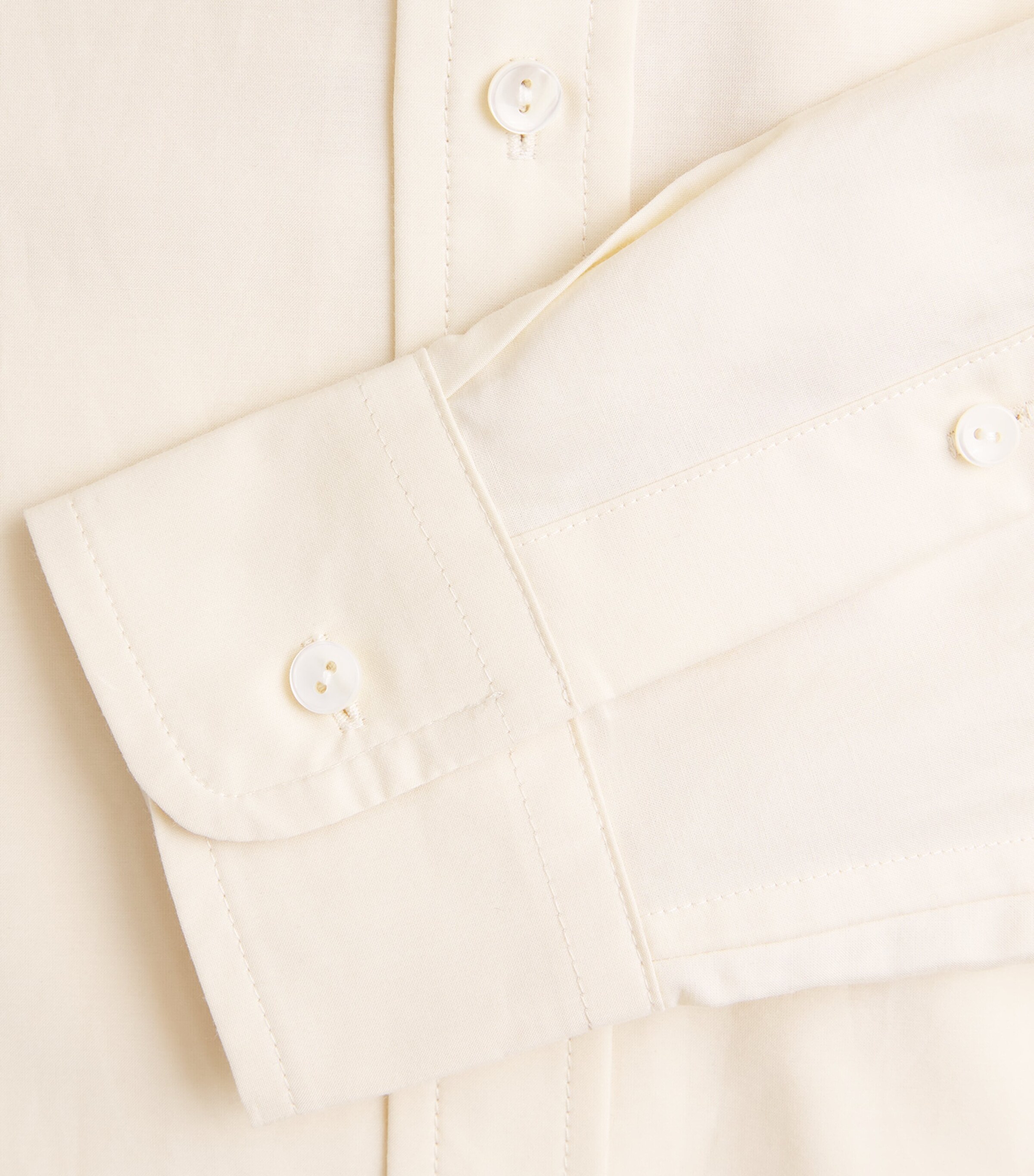 Polo Ralph Lauren Womens Cotton-Silk Relaxed-Fit Shirt Full Cream Image 6