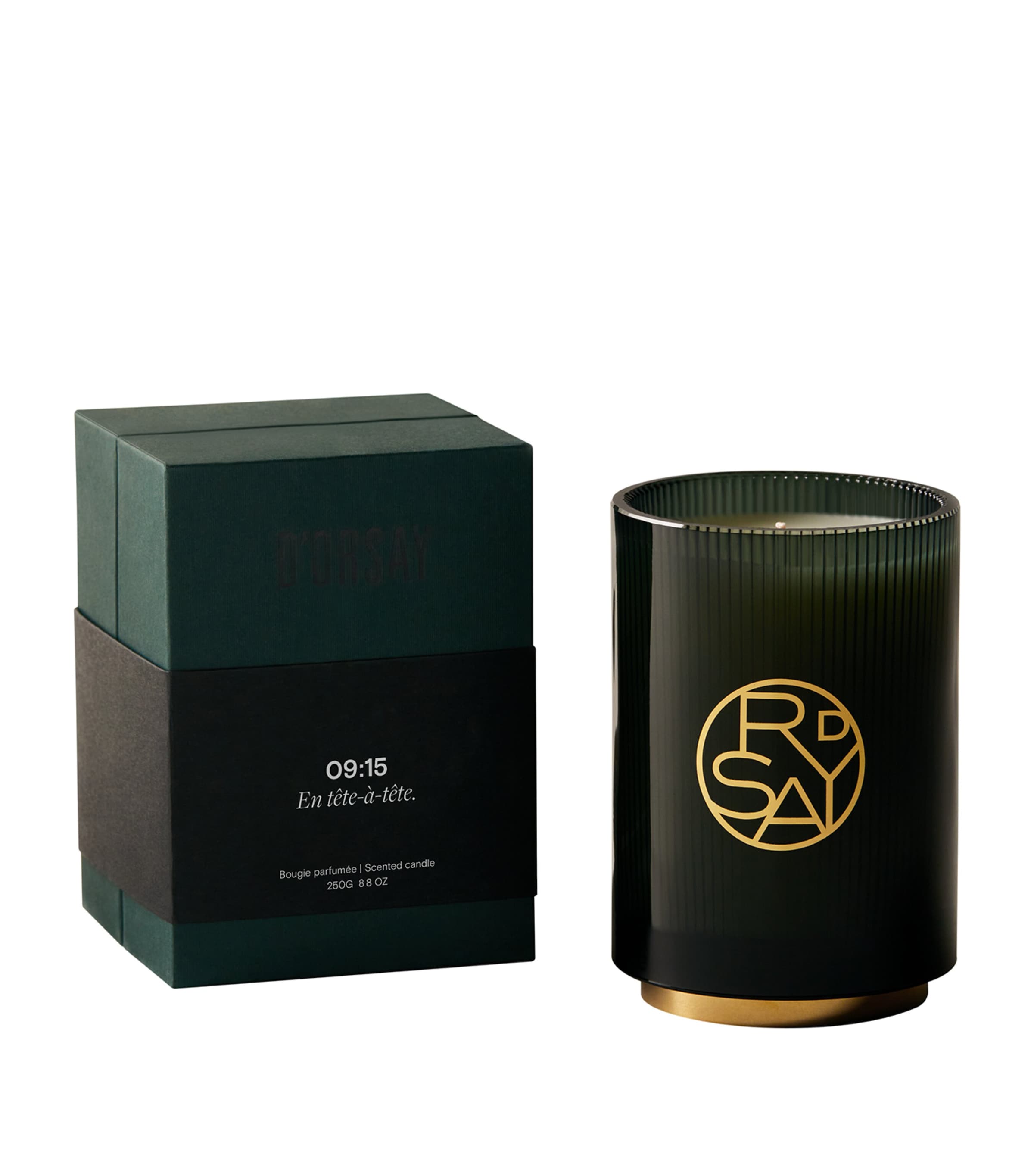 D'Orsay 09:15 En tête-à-tête Candle (250g) Green Image 2