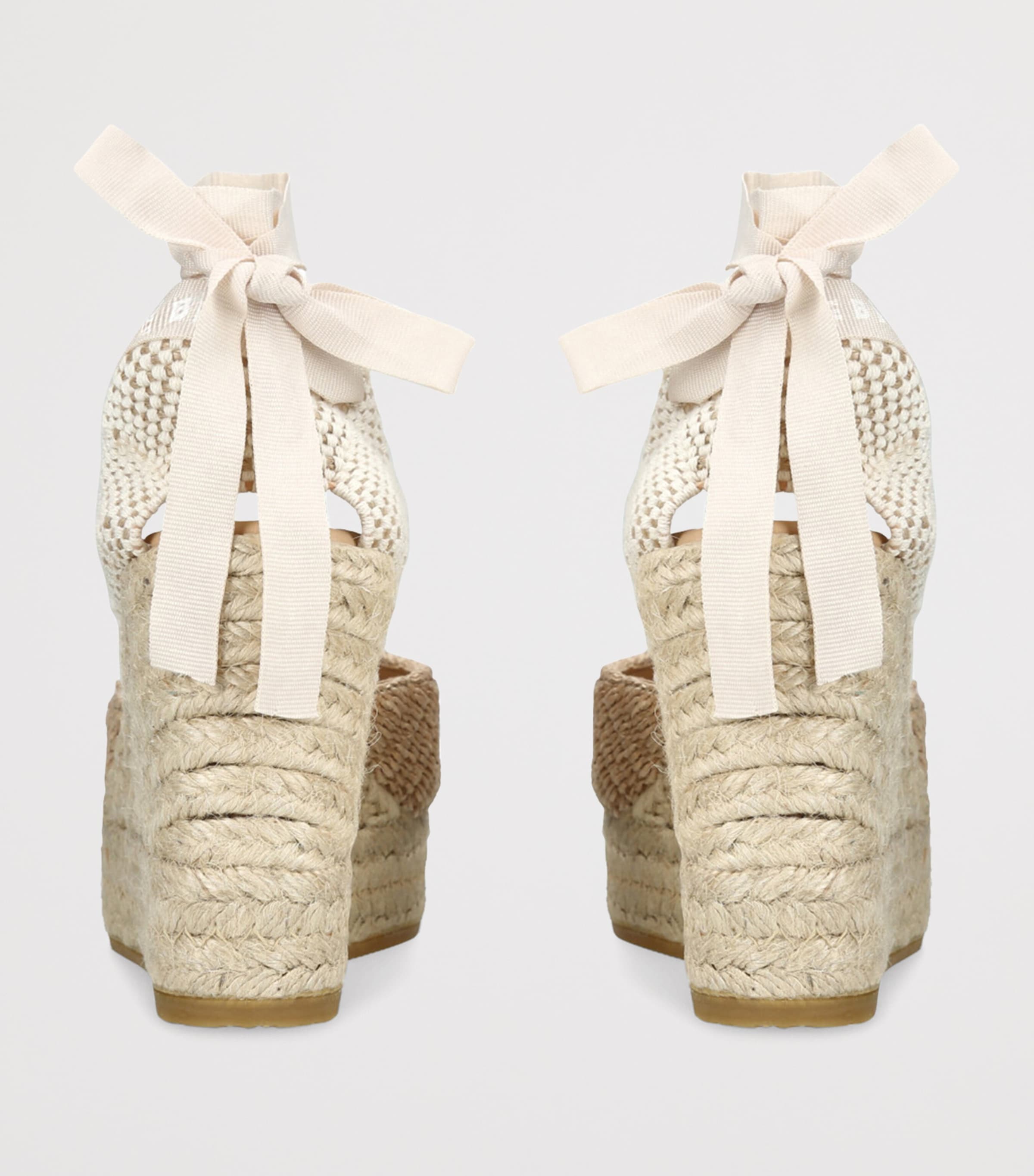 La Havana Wedge Espadrilles 100 BEIGE Image 2