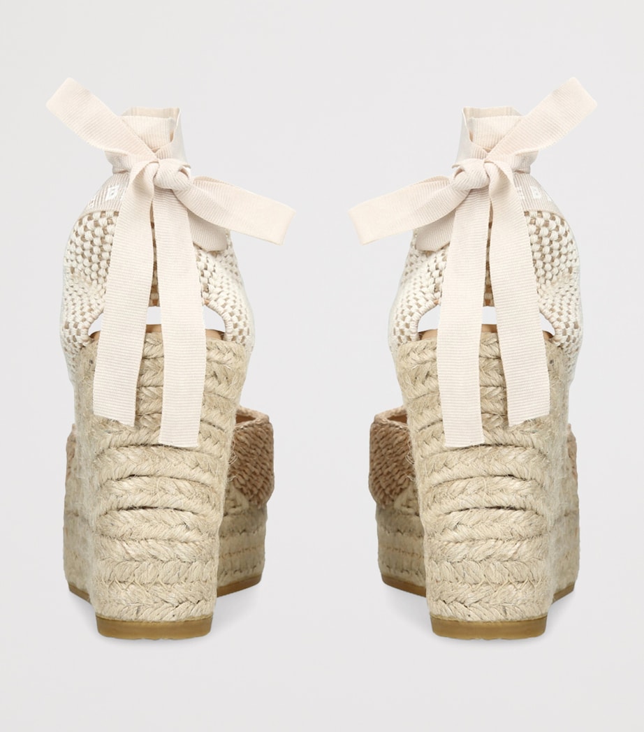 La Havana Wedge Espadrilles 100 BEIGE Image 2
