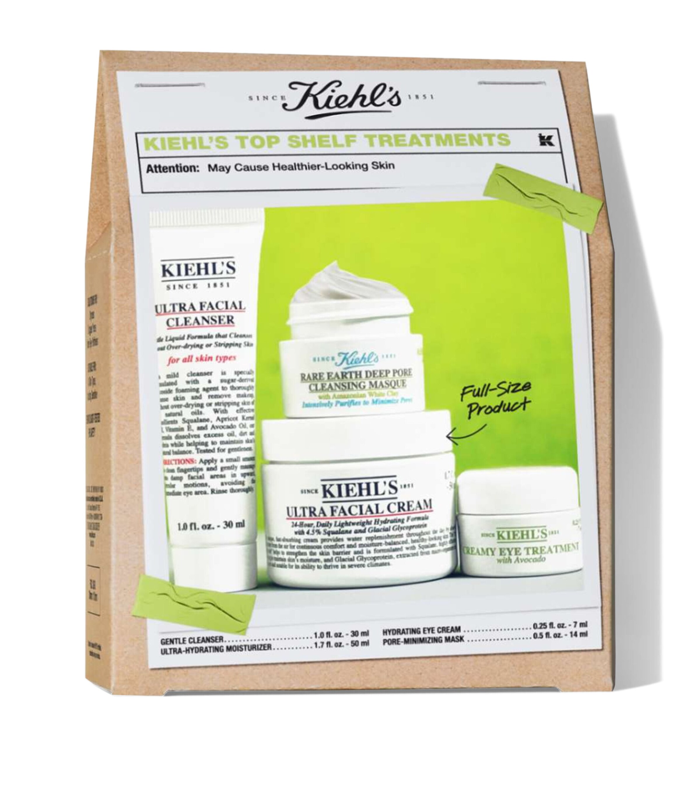 Kiehl's Top Shelf Treatments Skincare Gift Set Image 3