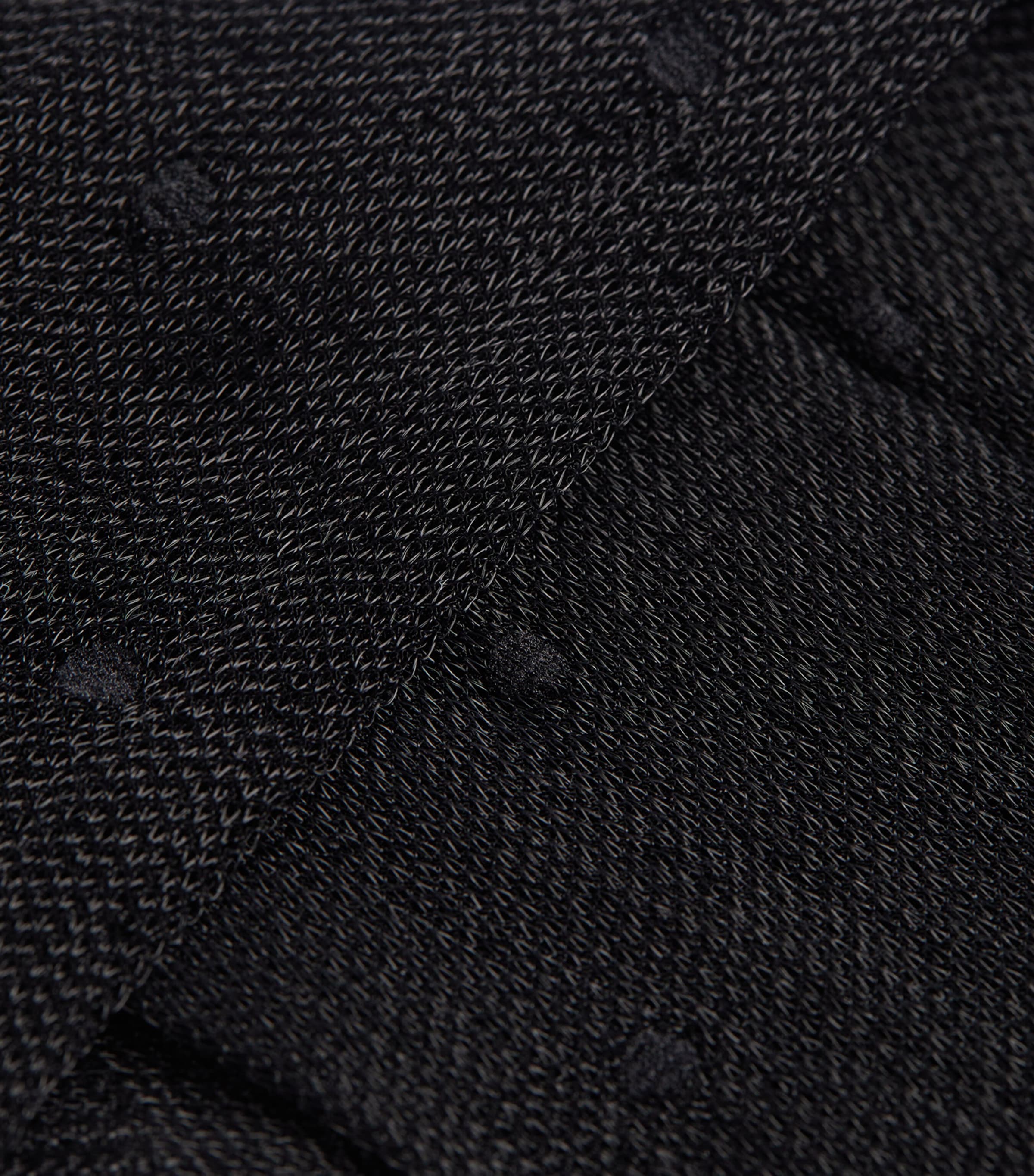 Polka Dot Pop Socks 3009 BLACK Image 4