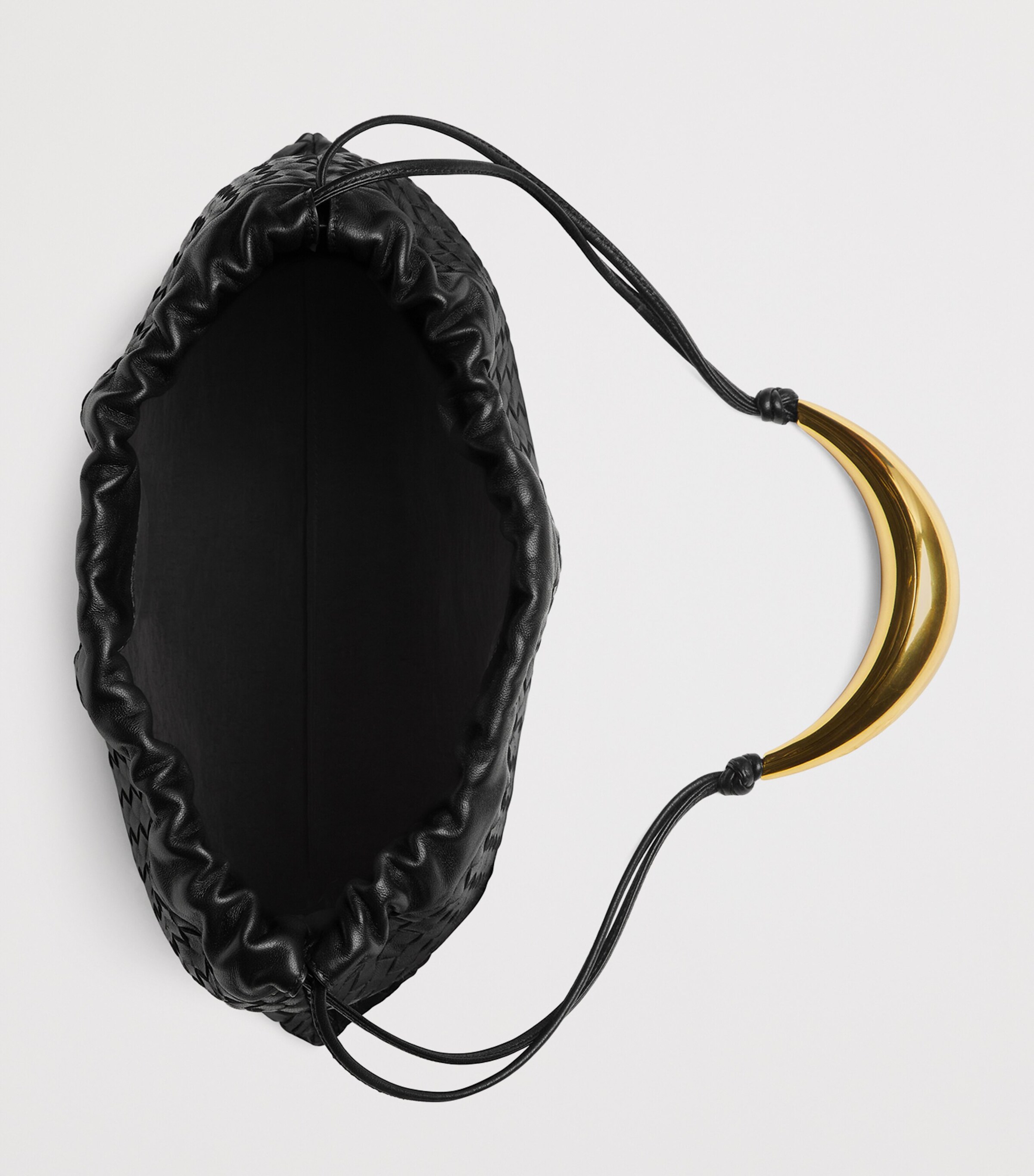 Bottega Veneta Calfskin Embellished Dustbag Shoulder Bag Image 3