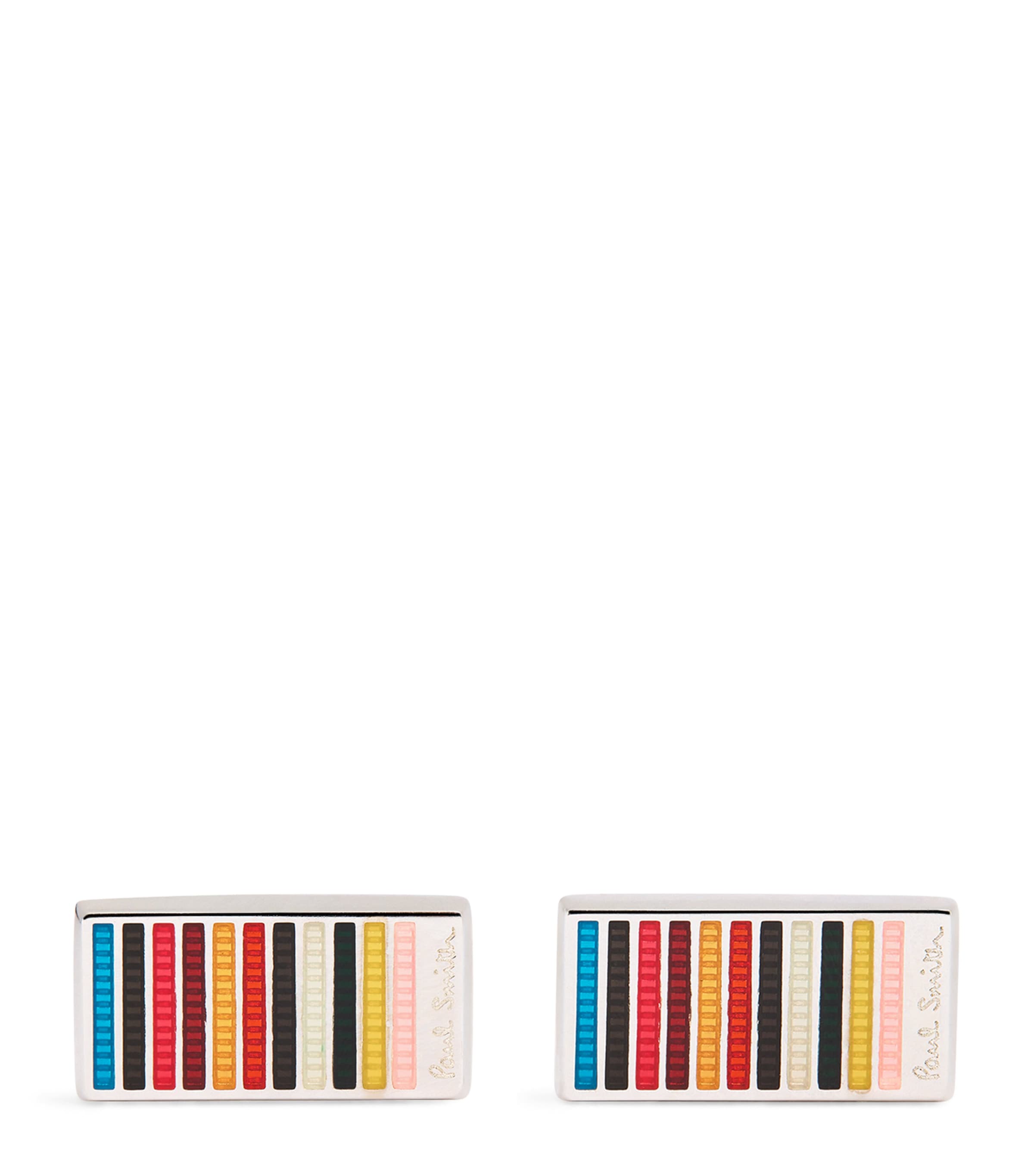 Paul Smith Signature Stripe Cufflinks | Men Accessories | Cufflinks | Designers | Paul Smith | Partywear | Mens | Accessories