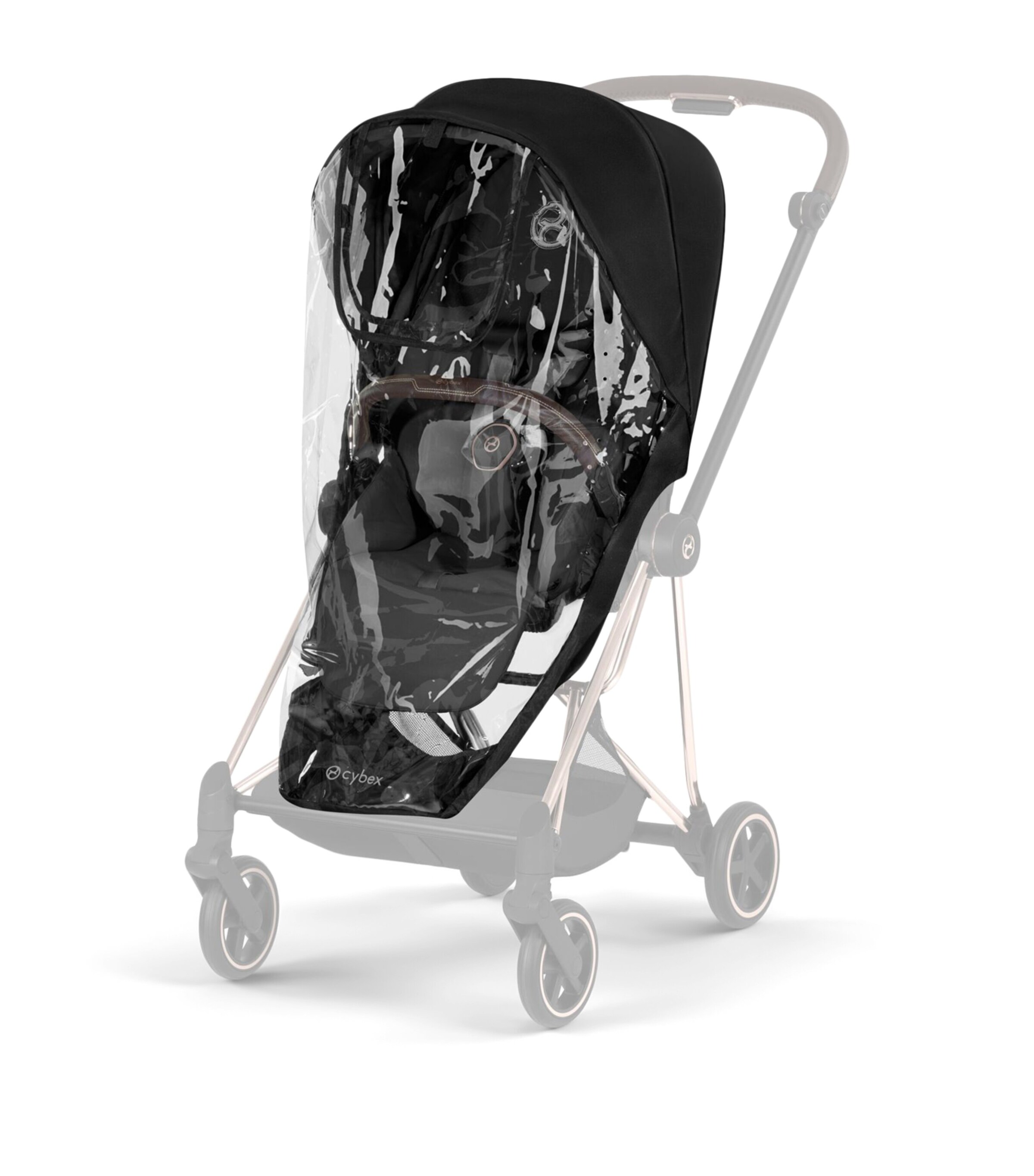 Cybex MIOS Pushchair with Carrycot Comfort Collection Sepia Black Image 12