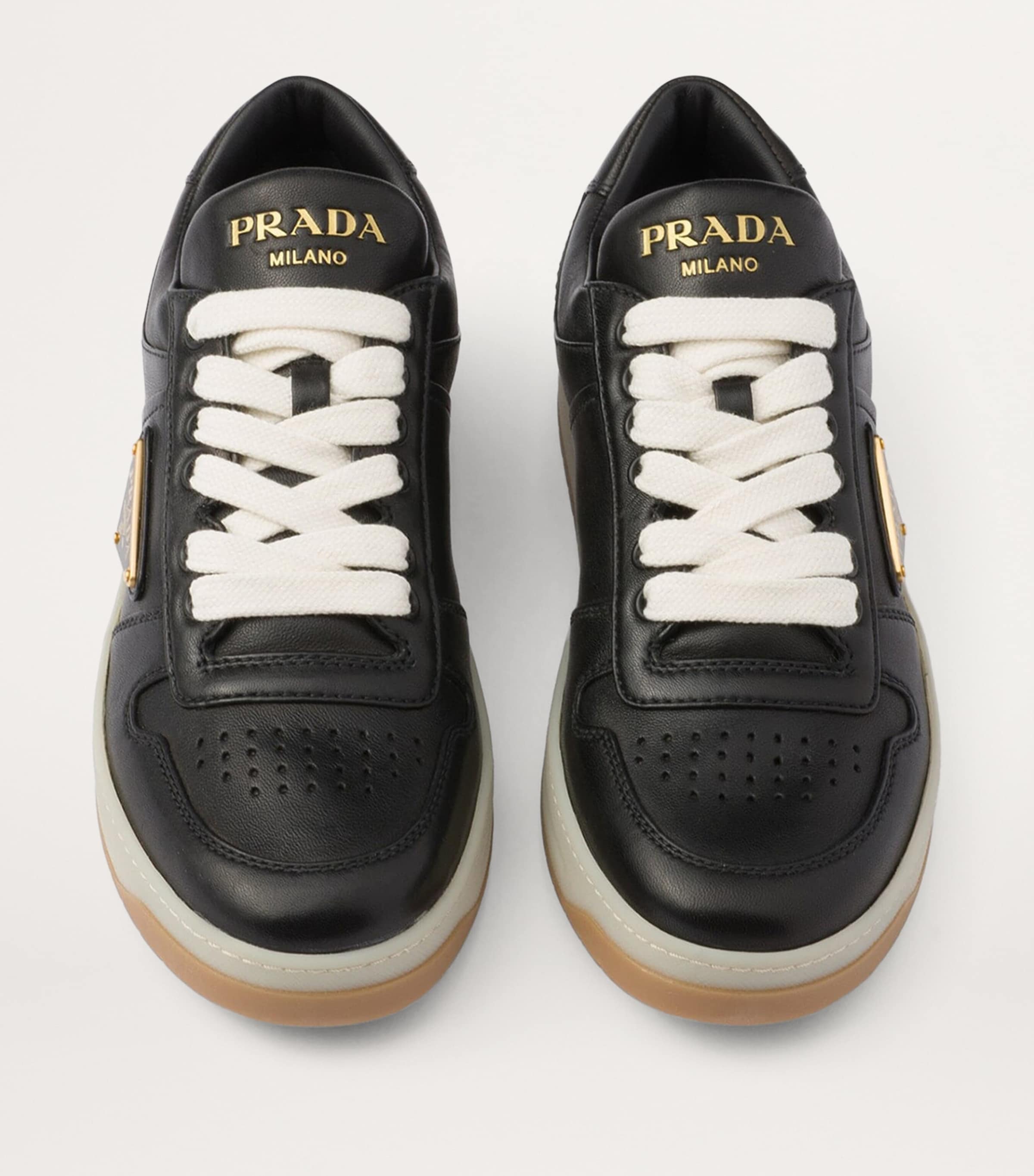 Leather Downtown Sneakers F0632 Image 3