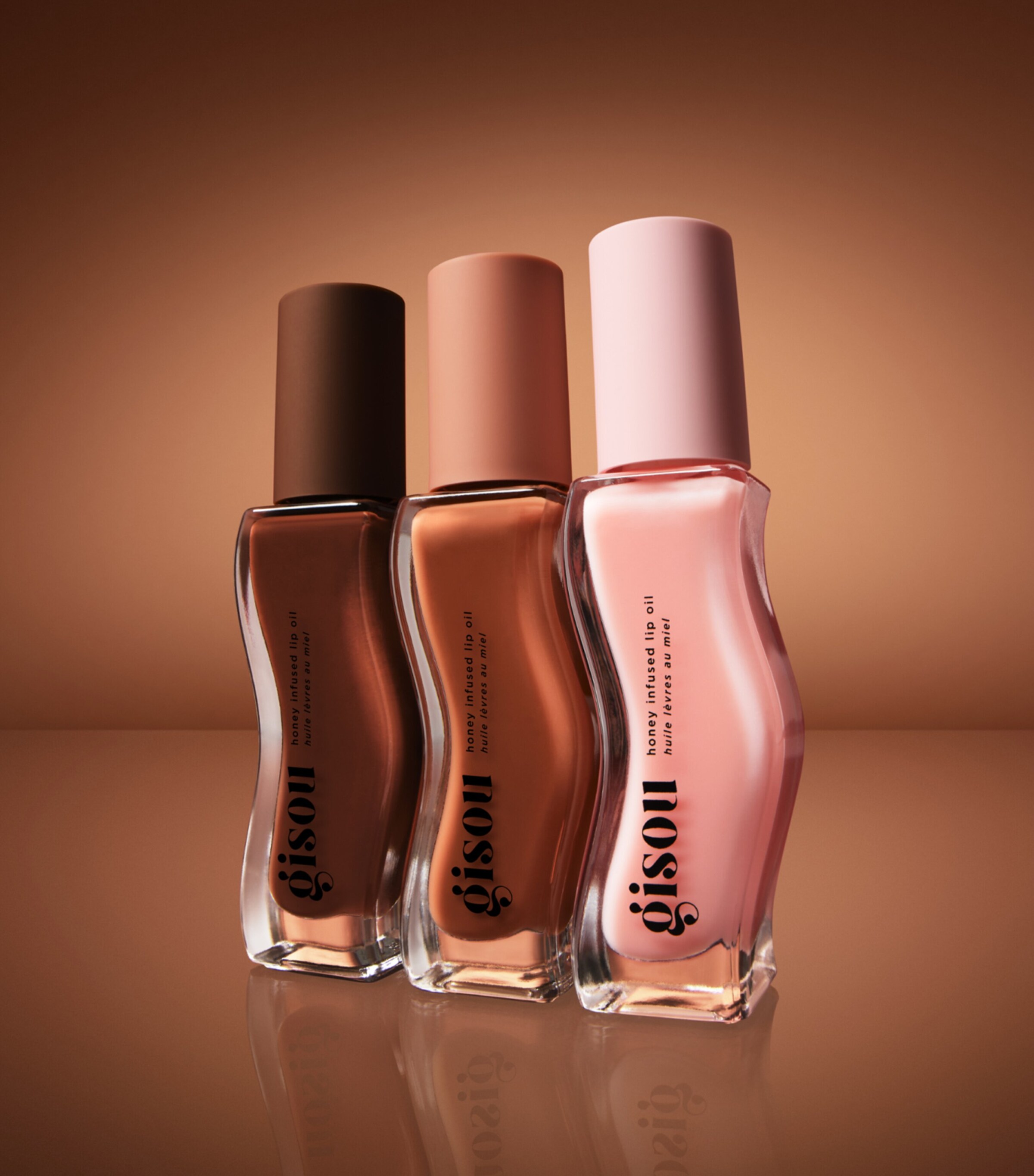 Gisou Honey Infused Lip Oil (8ml) Sticky Toffee Image 7