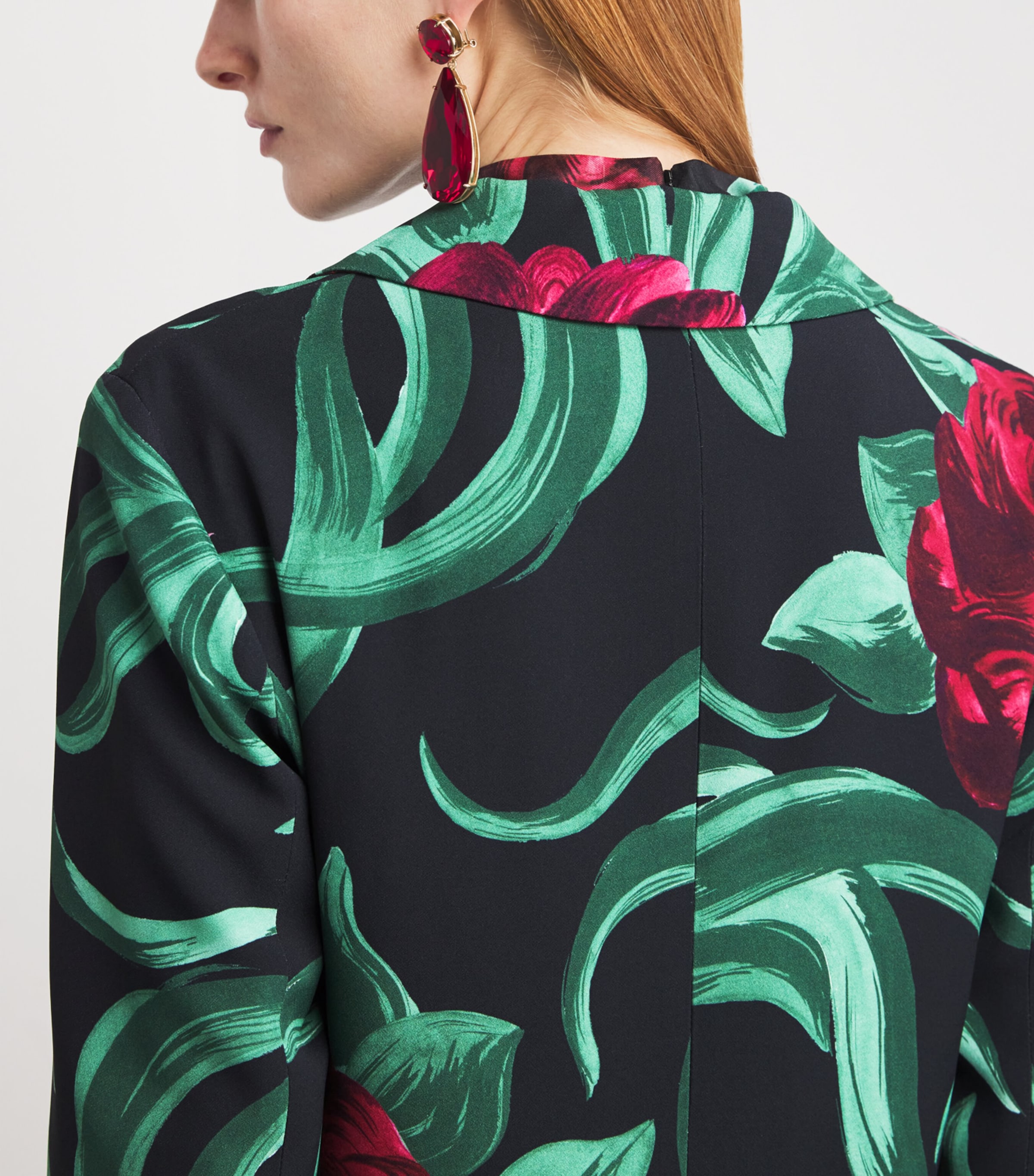 Floral Peony Duster Coat BL01PEONY Image 4