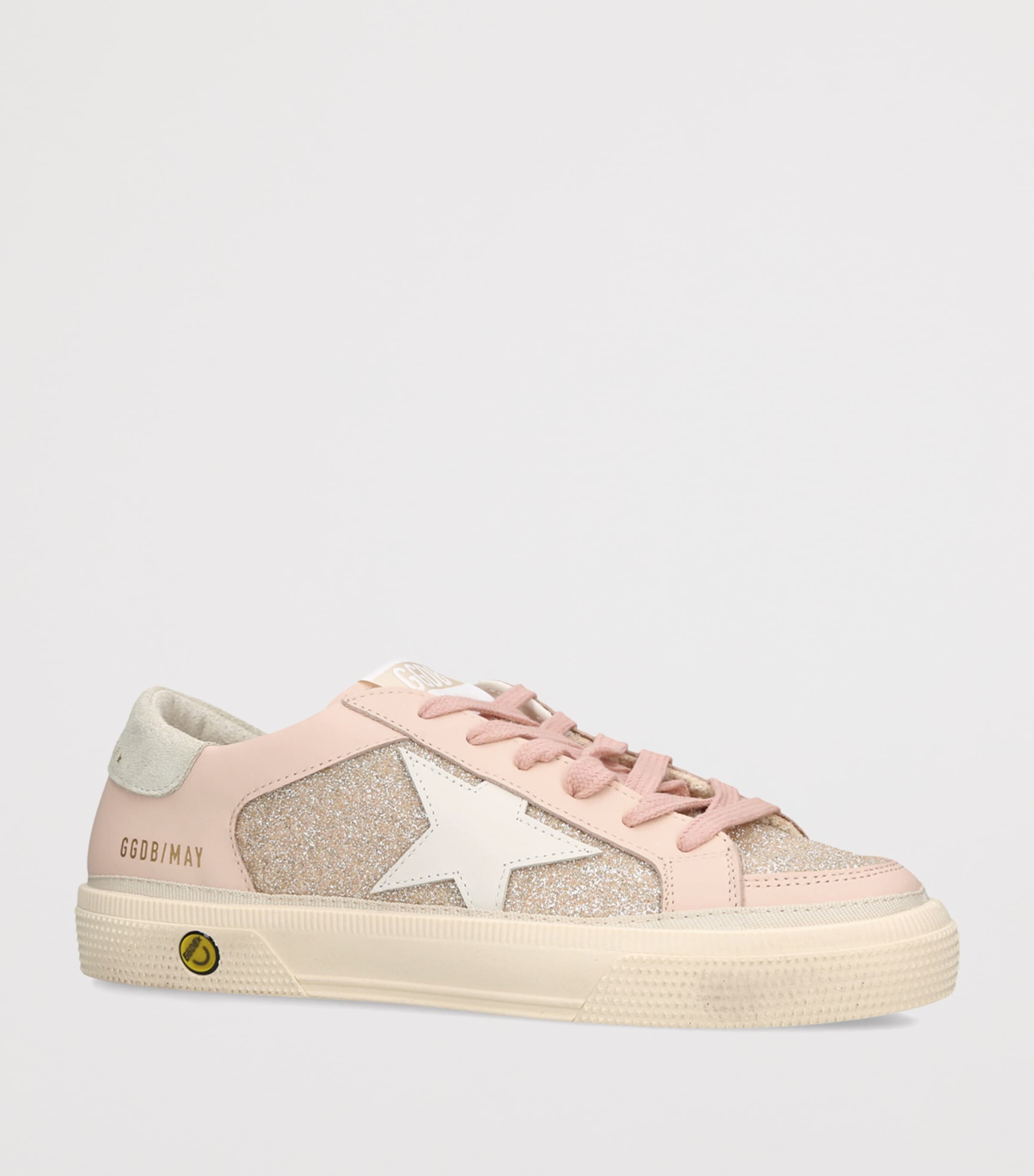 Golden Goose Leather May Sneakers Pale Pink Image 2
