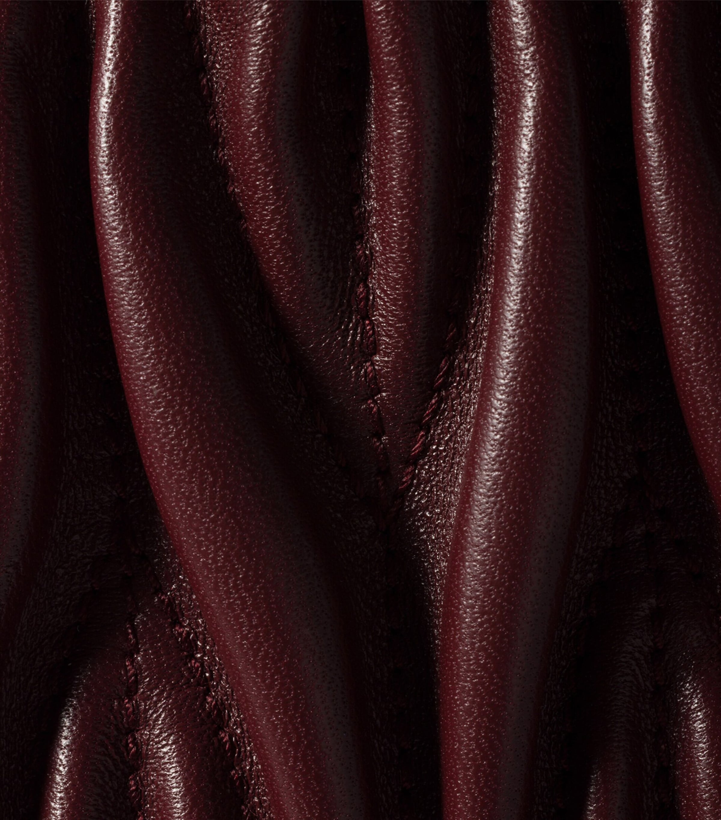 Matelassé Leather Clutch Bag F0007 Image 5