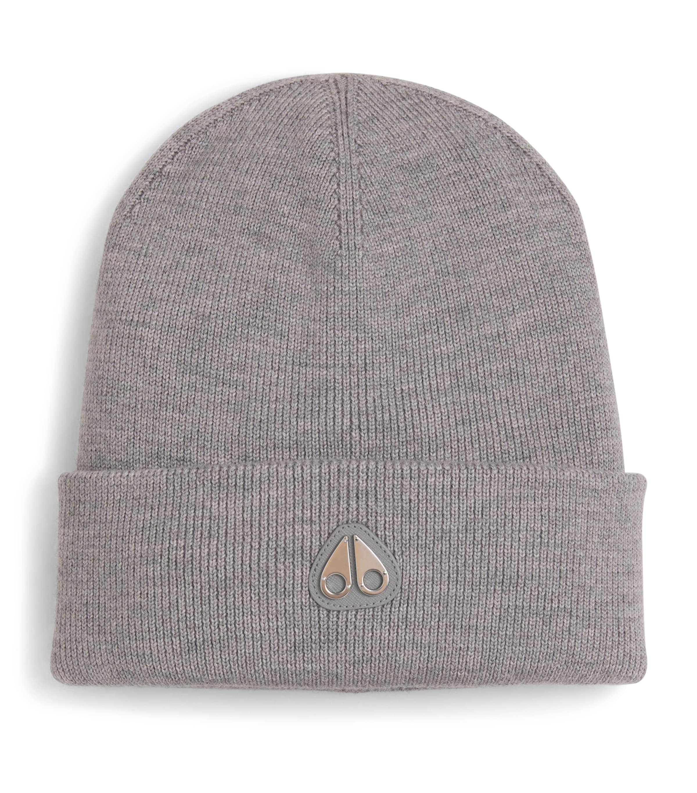 Shop Moose Knuckles Wool Parnis Beanie In Grey