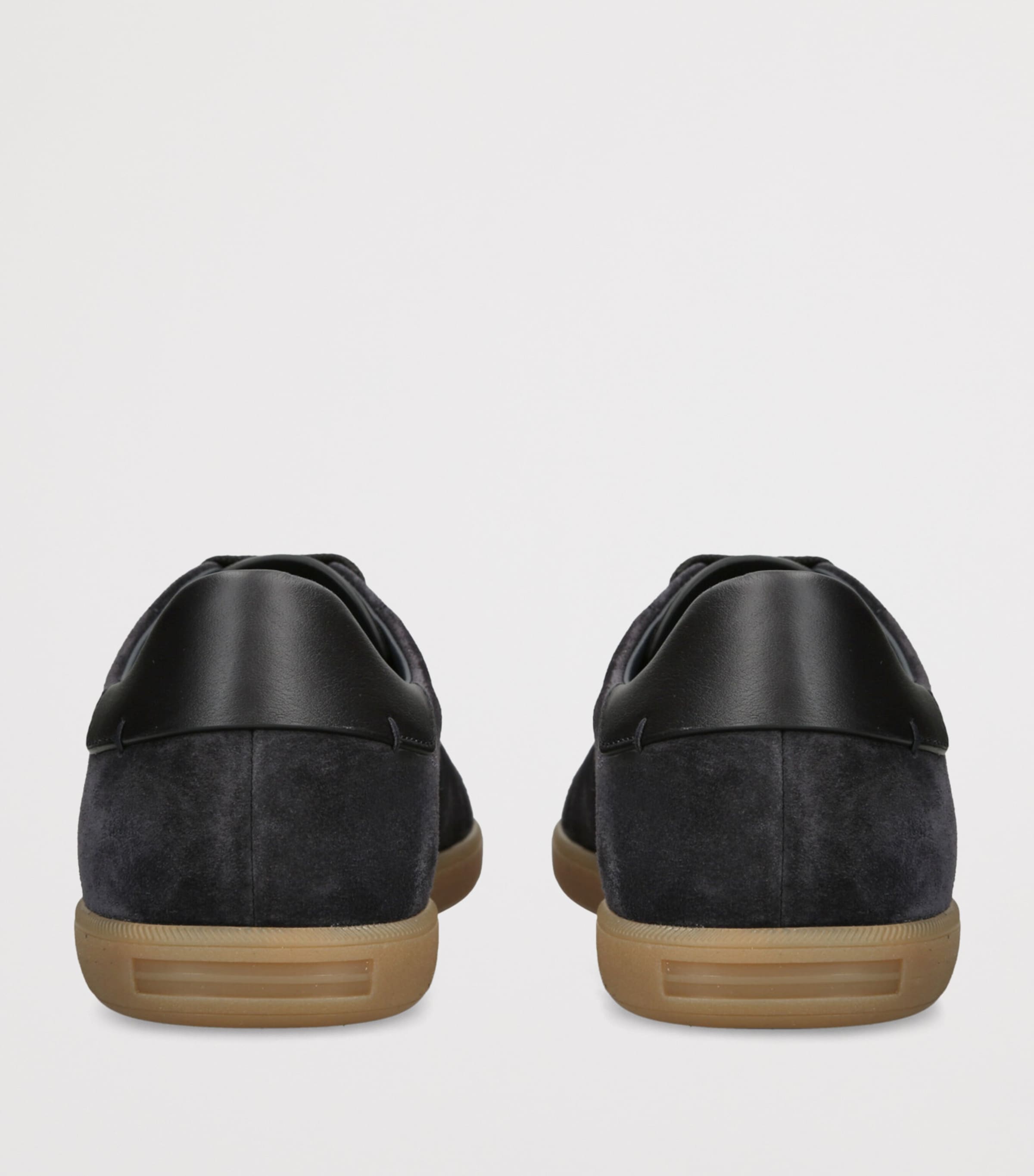 Zegna Navy Suede 232 Sneakers | Harrods UK