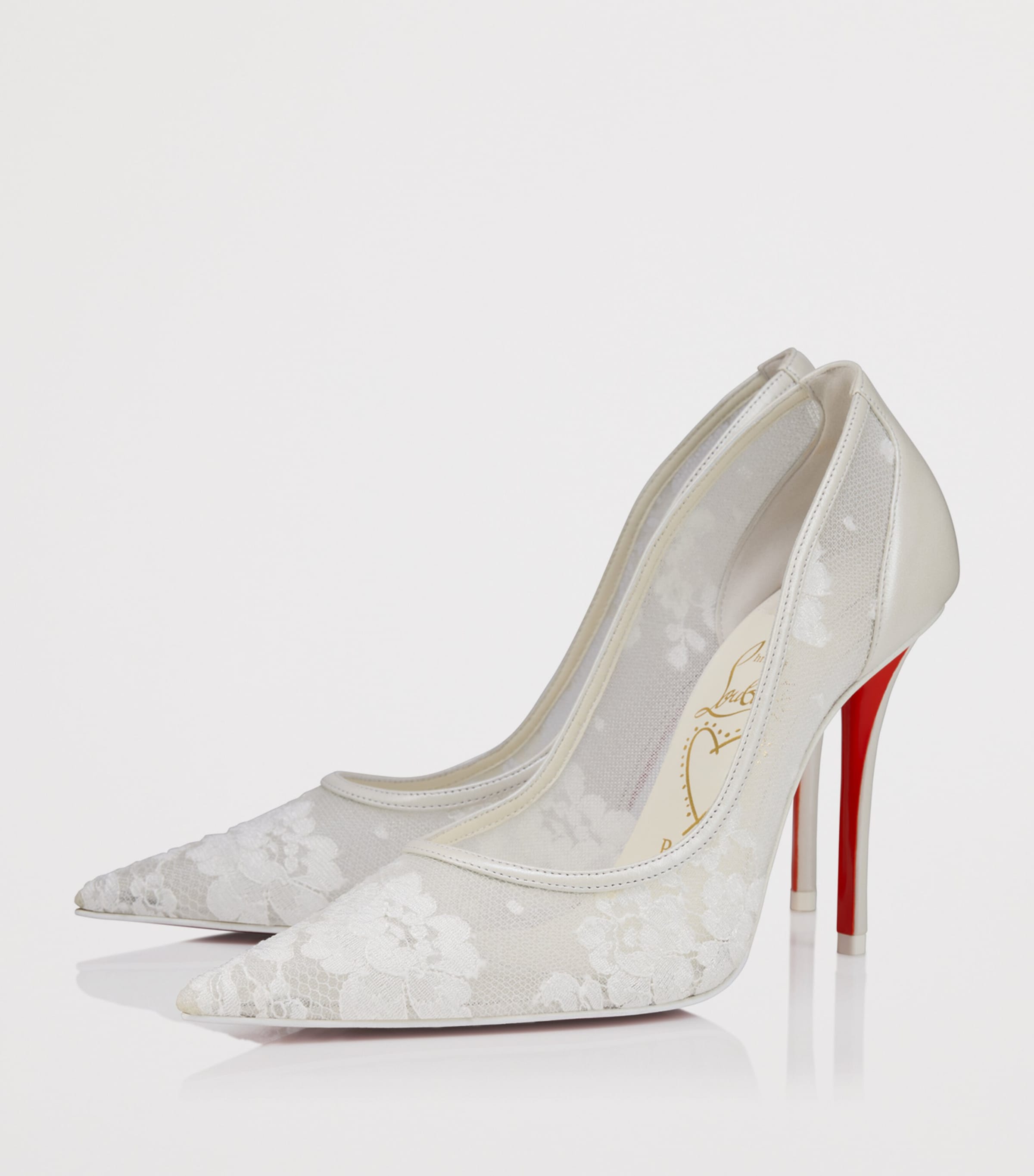 Christian Louboutin Miss Z Lace Pumps 100 Image 3