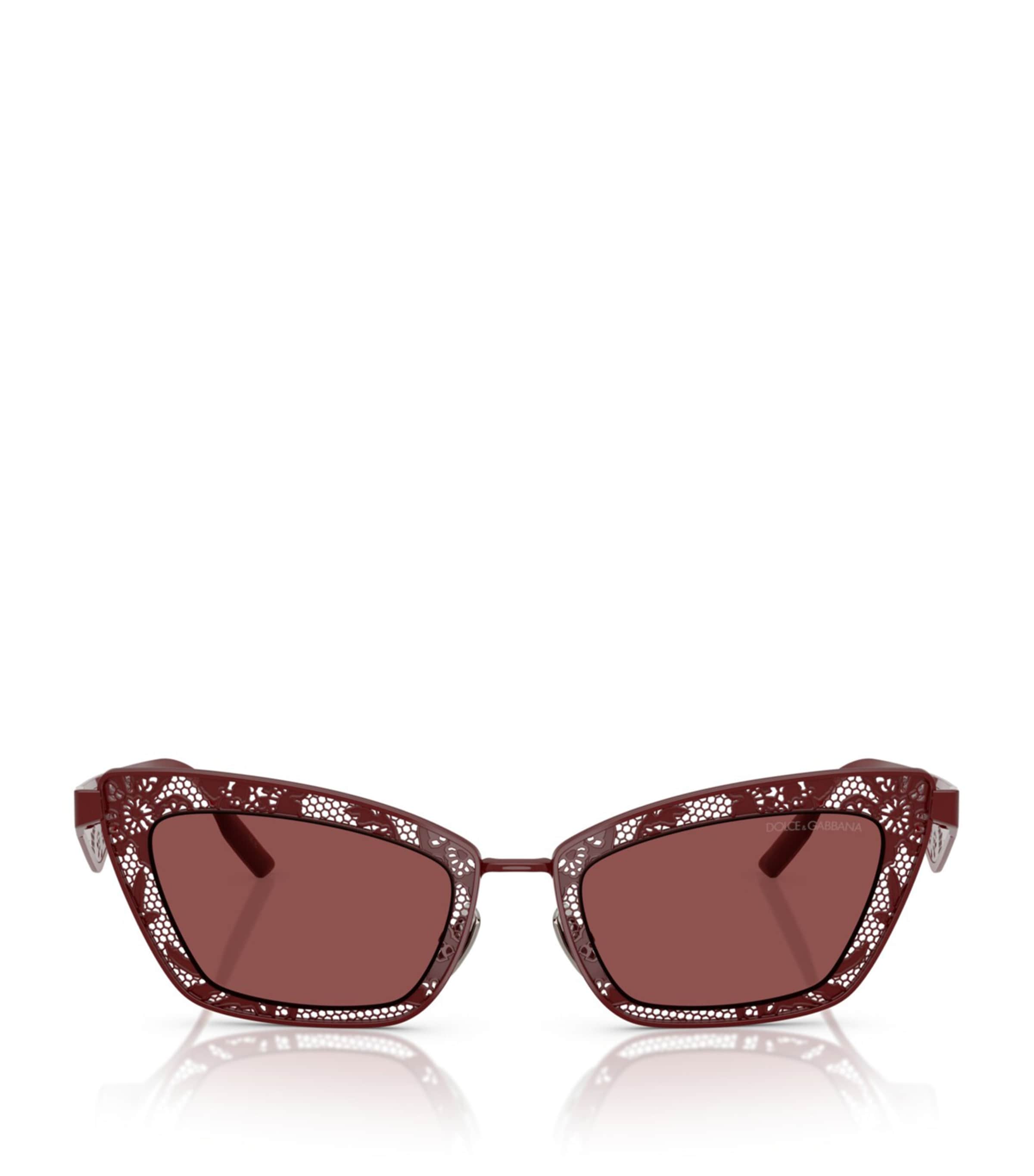 Dolce&Gabbana Steel Rectangular Sunglasses Image 1