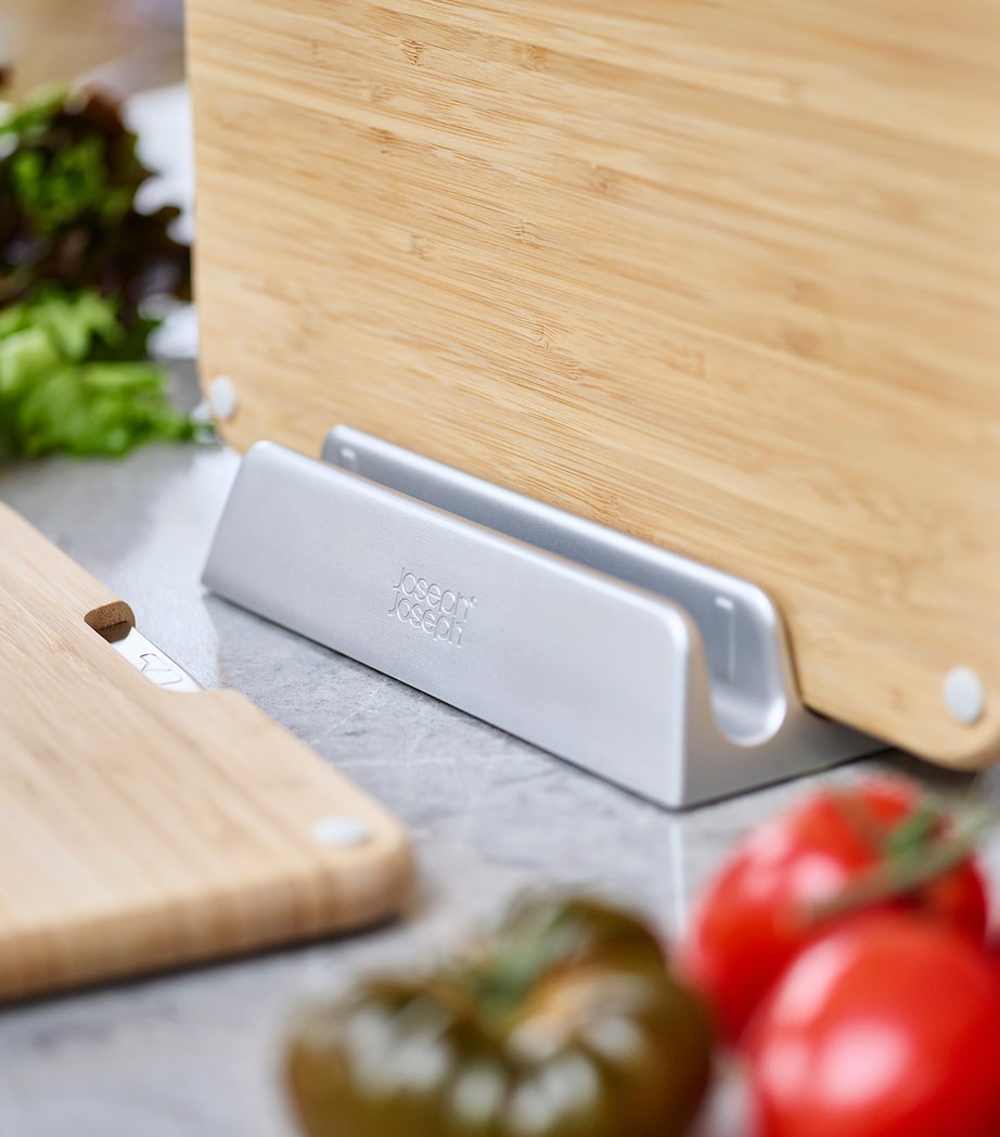 Set of 3 Bamboo Nest Chopping Boards BAMBOO Image 5