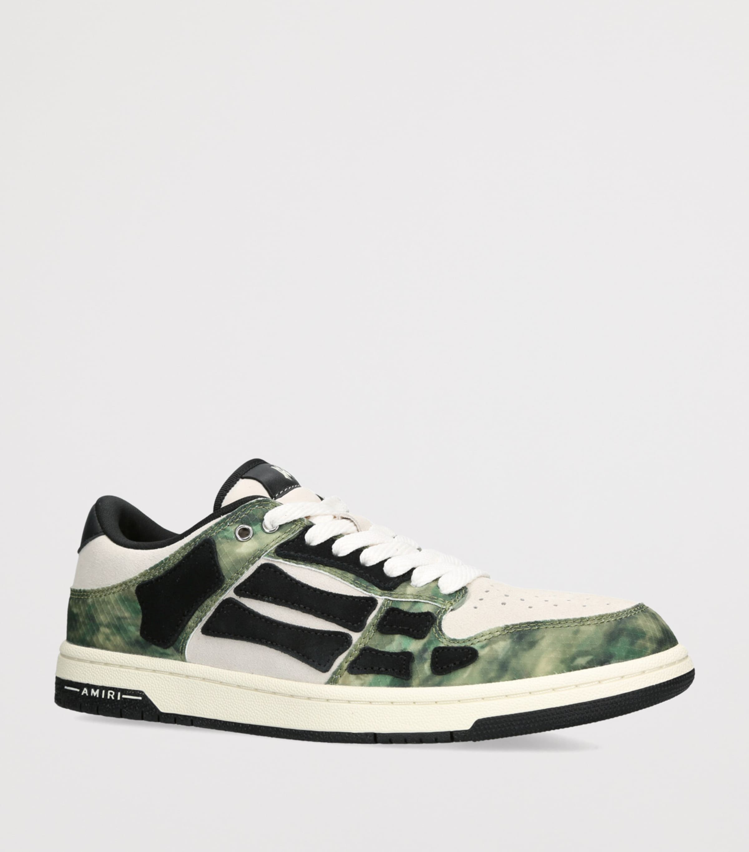 Camouflage Skel Top Low Sneakers GREEN COMB Image 3