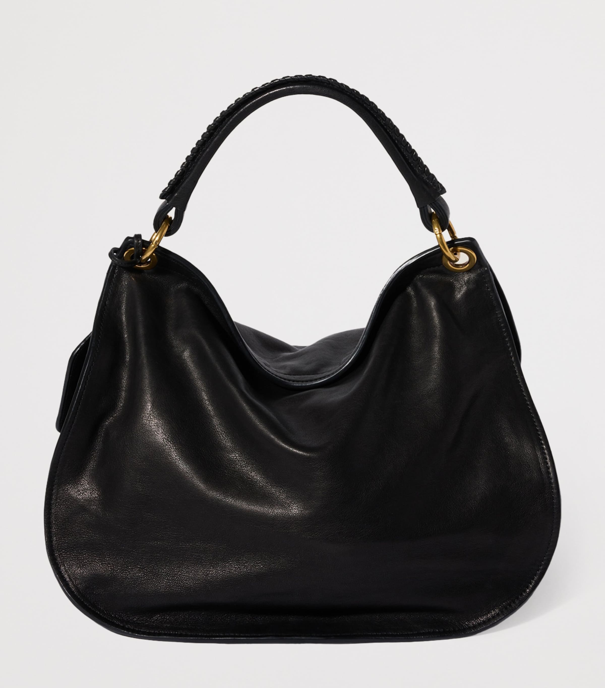 Miu Miu Leather Rendez-Vous Shoulder Bag Black Image 3