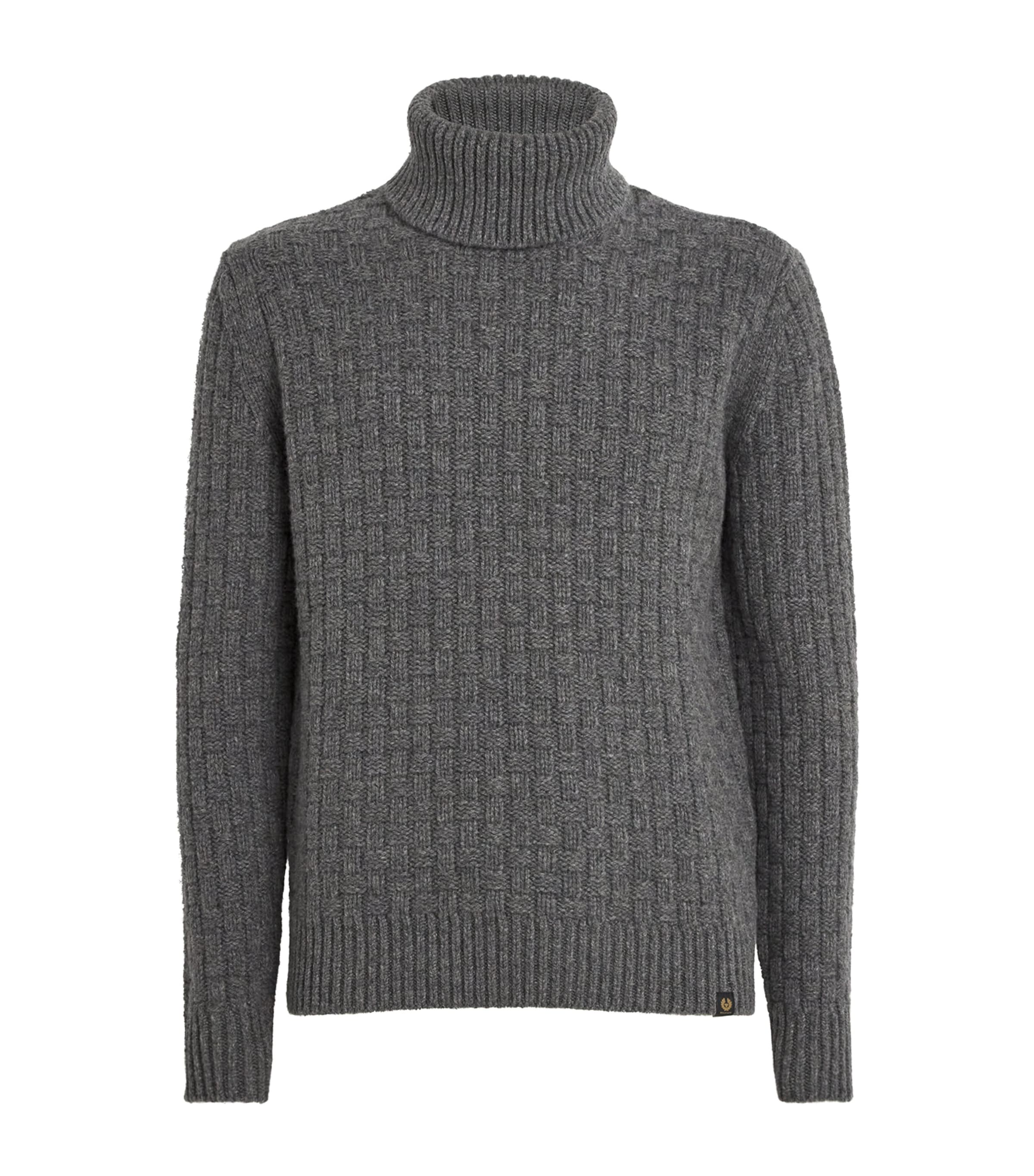 BELSTAFF LAMBSWOOL ROLLNECK STEERAGE SWEATER 