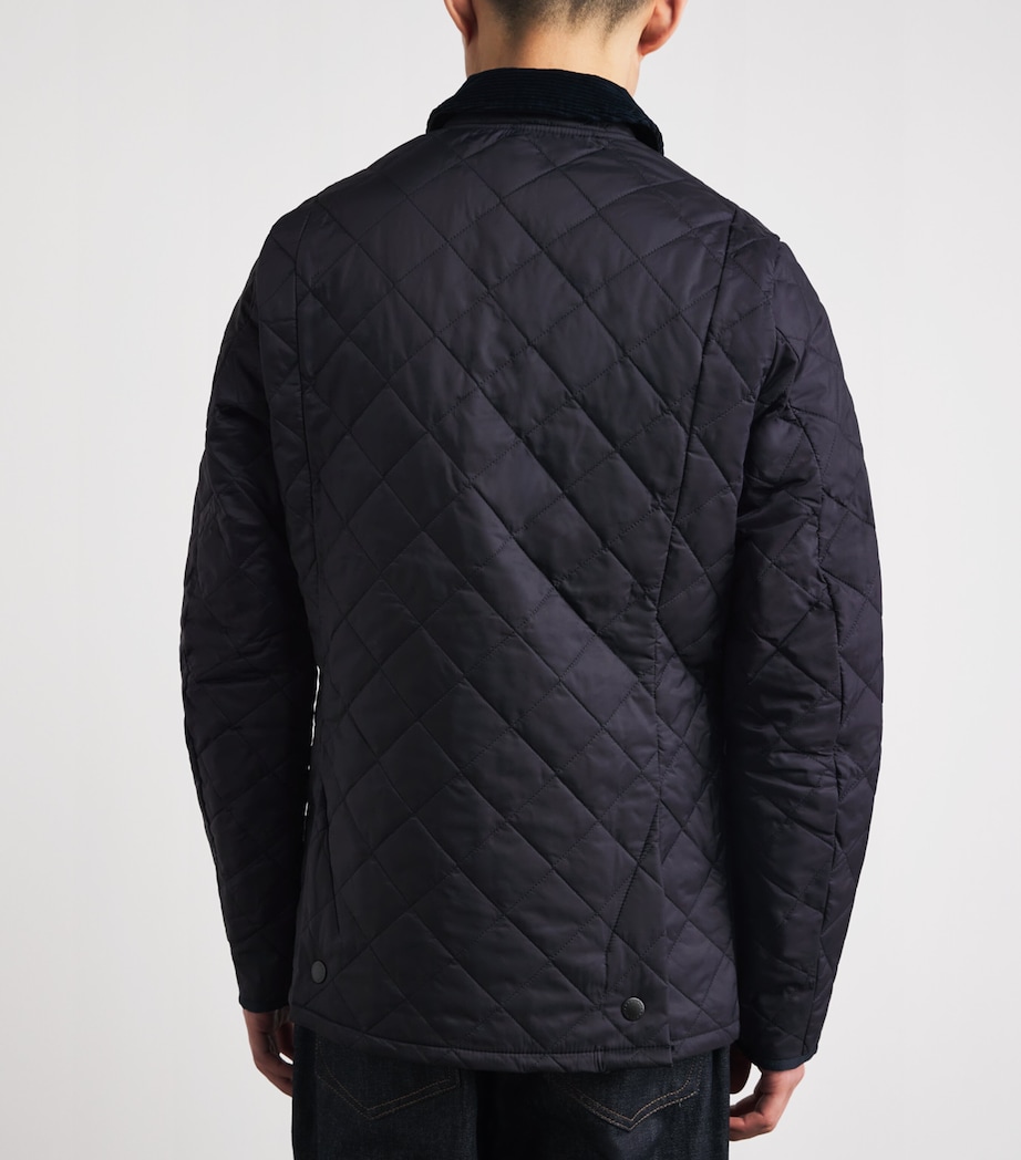 Barbour Mens Heritage Liddesdale Quilted Jacket Navy Image 5