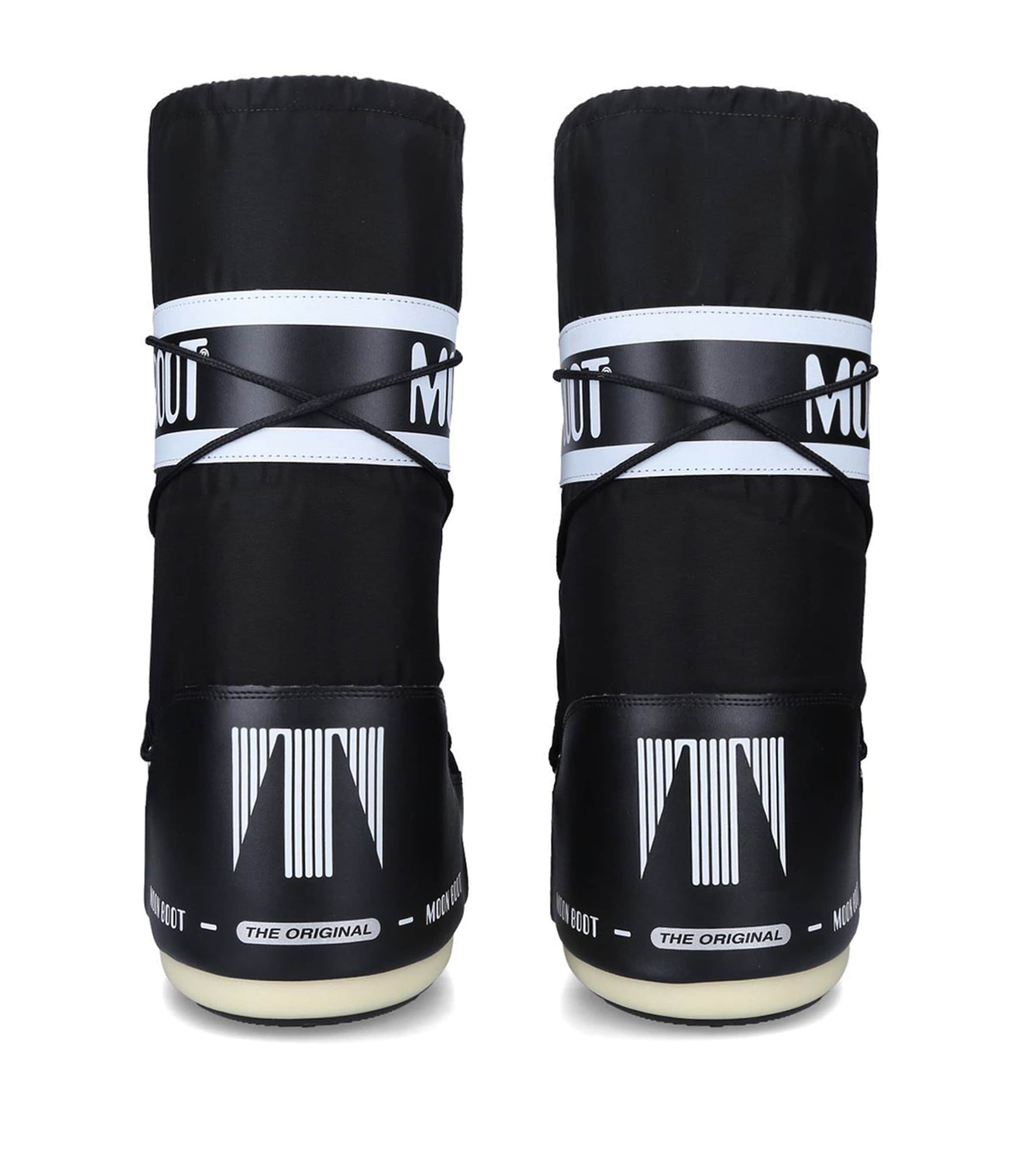 Nylon Icon Moon Boots BLACK Image 2