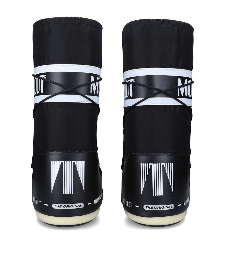 Nylon Icon Moon Boots BLACK Image 2