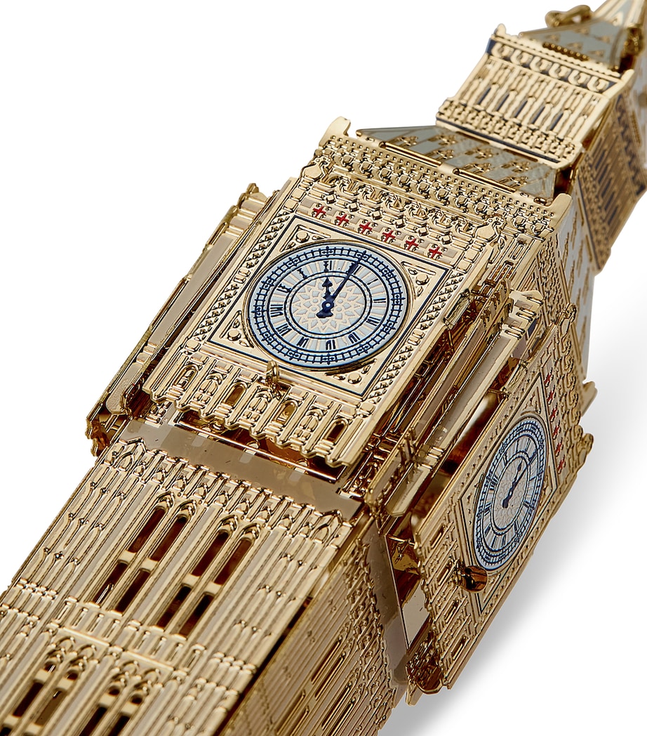 Big Ben Ornament GOLD Image 2
