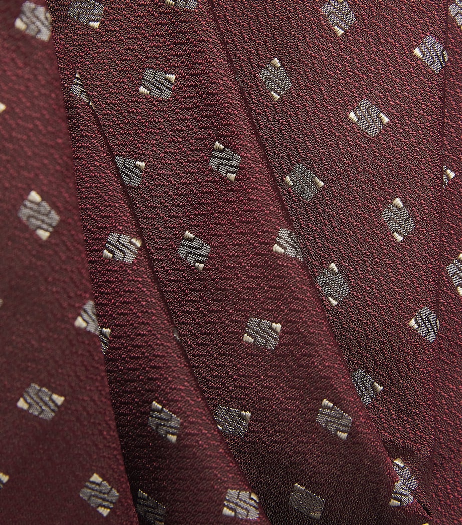 Emporio Armani Silk Jacquard Tie Image 4