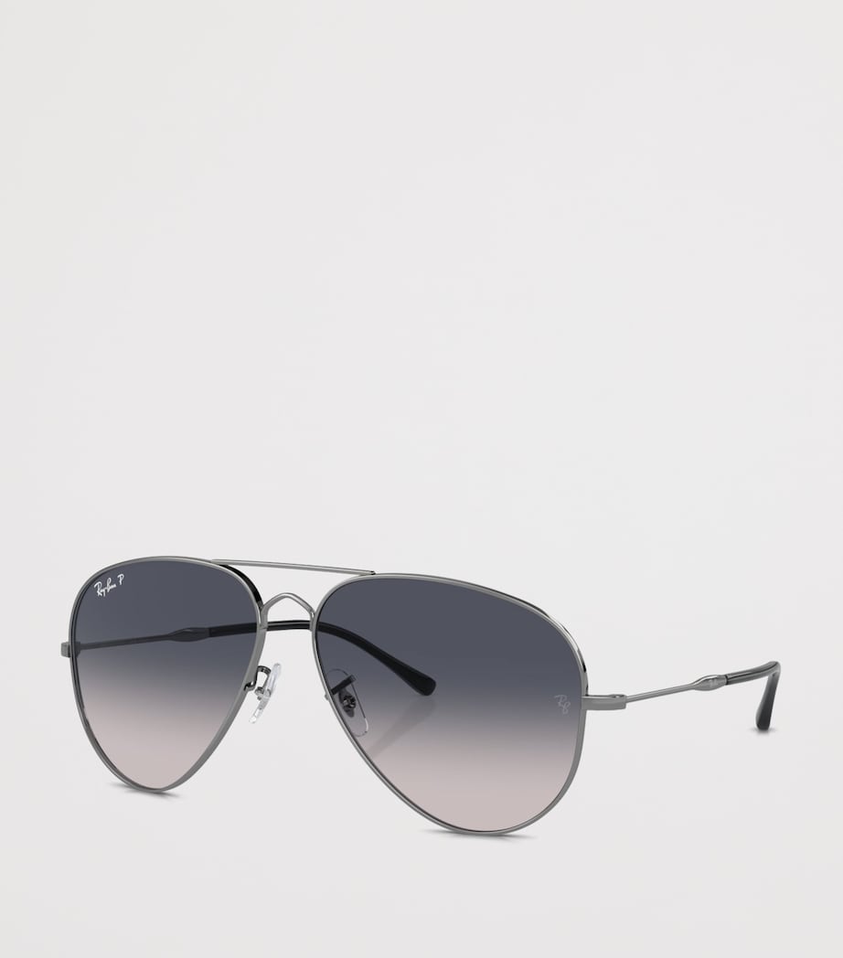 Ray-Ban Metal Old Aviator Pilot Sunglasses Image 2