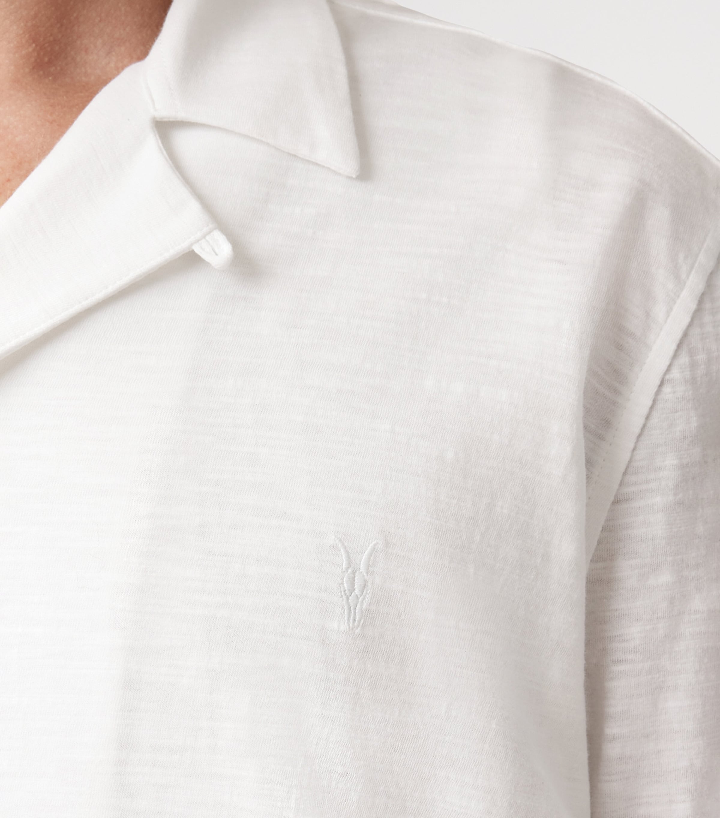 Organic Cotton Robson Shirt OFF WHITE Image 7